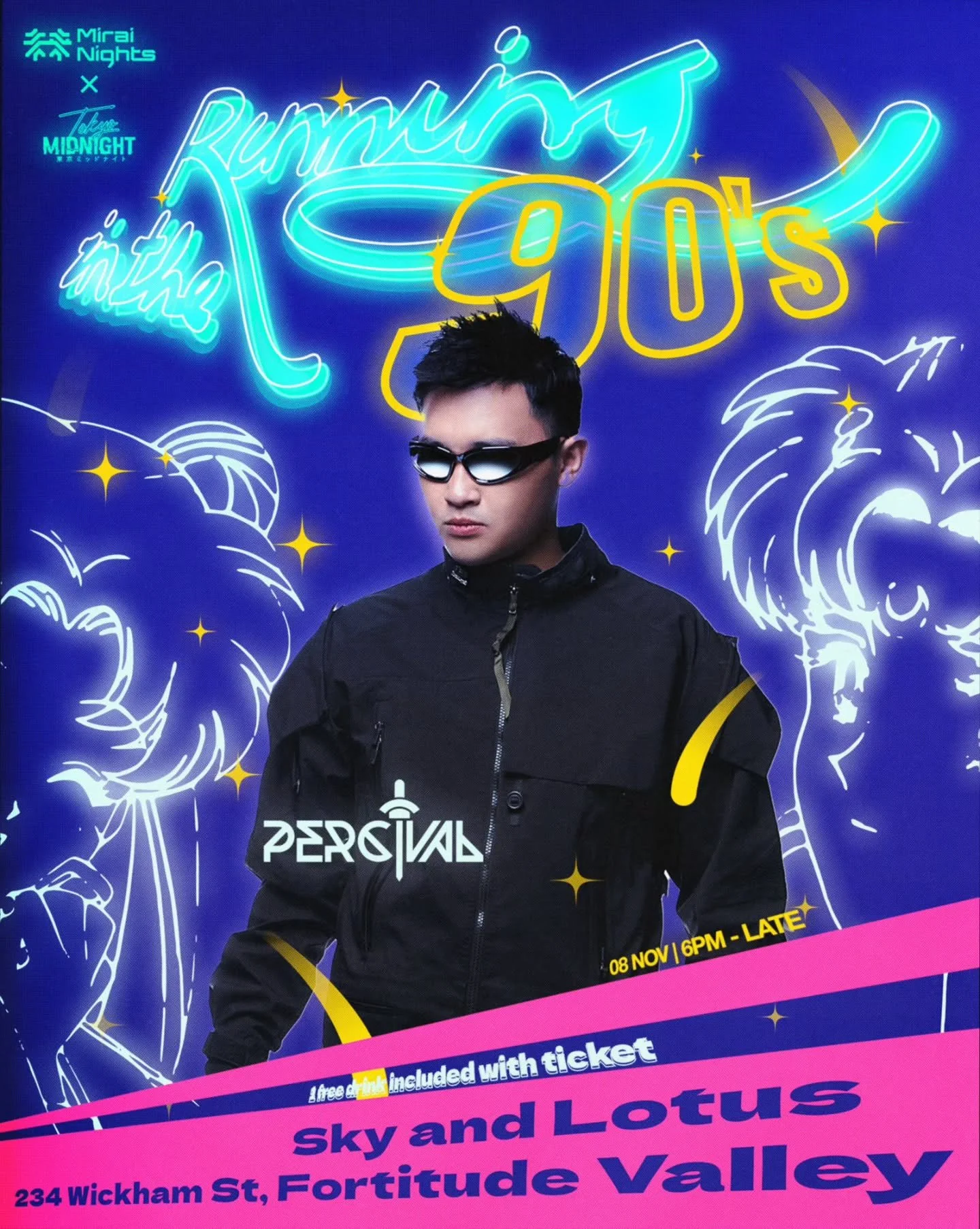 The birthday boy is here!!! 

After a successful year playing across the country for big names such as Masif and Neko Nation, @percival.dj is closing this year with a super special 90's throwback! 

Join him for this unofficial after-con party and ep