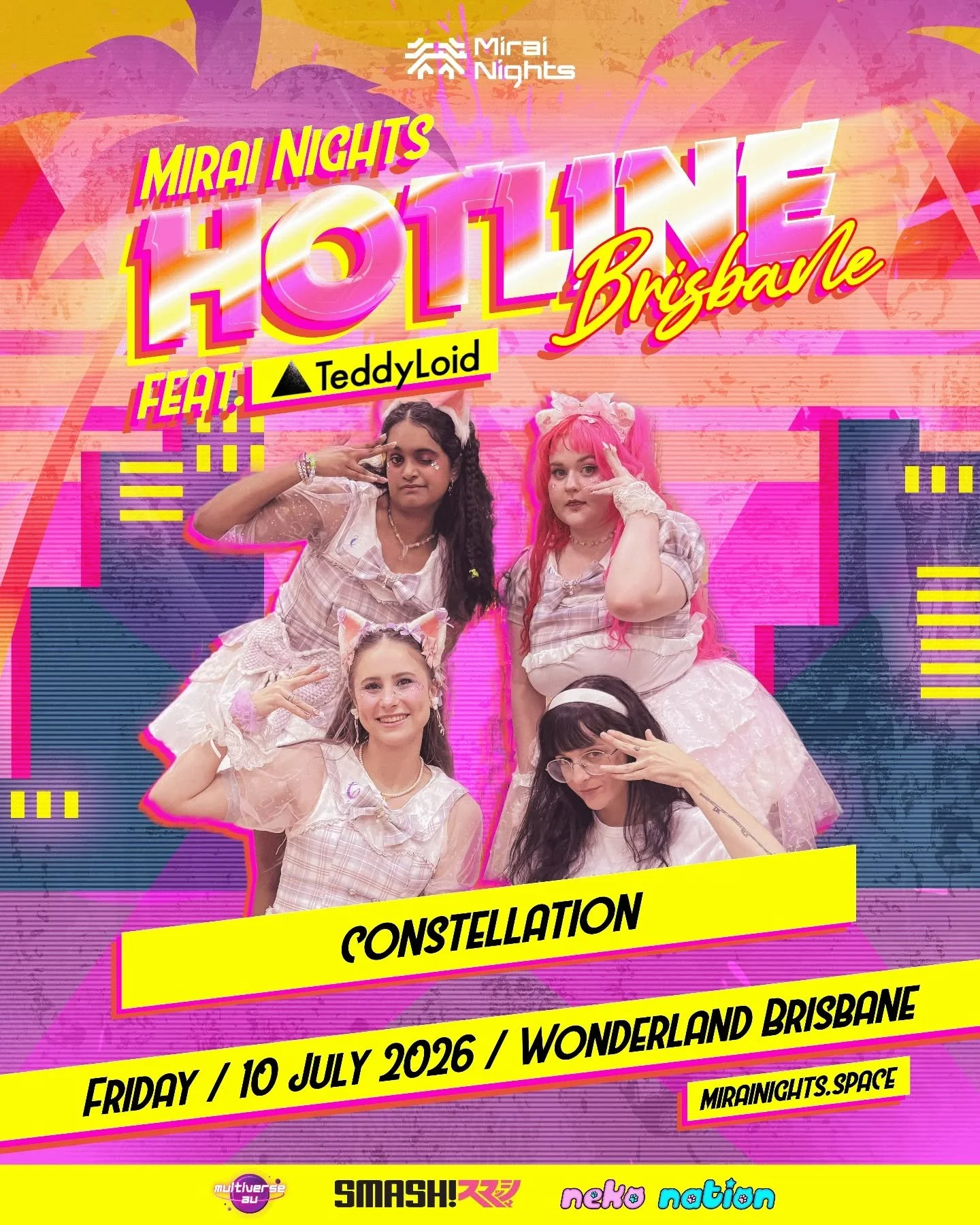 This July, we are super excited to present to you the one and only, @constellation_aus !

Known for their hype energy and dynamic performances, prepare yourself for a stellar show! ‧₊˚✧

Grab your pen lights and buy tickets through Humanitix! Final r