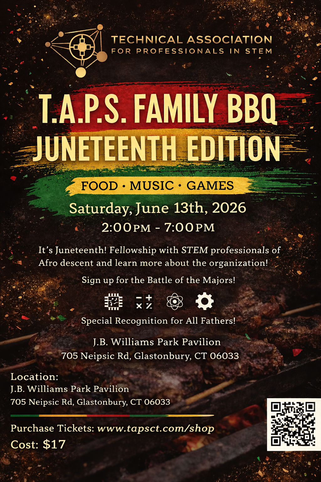 Annual T.A.P.S. Family BBQ - Juneteenth Edition