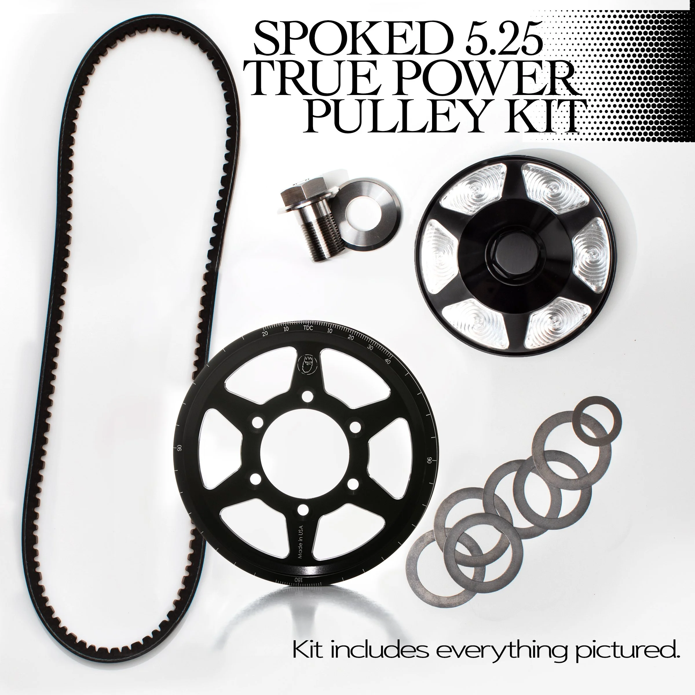 true power pulley 5.25"