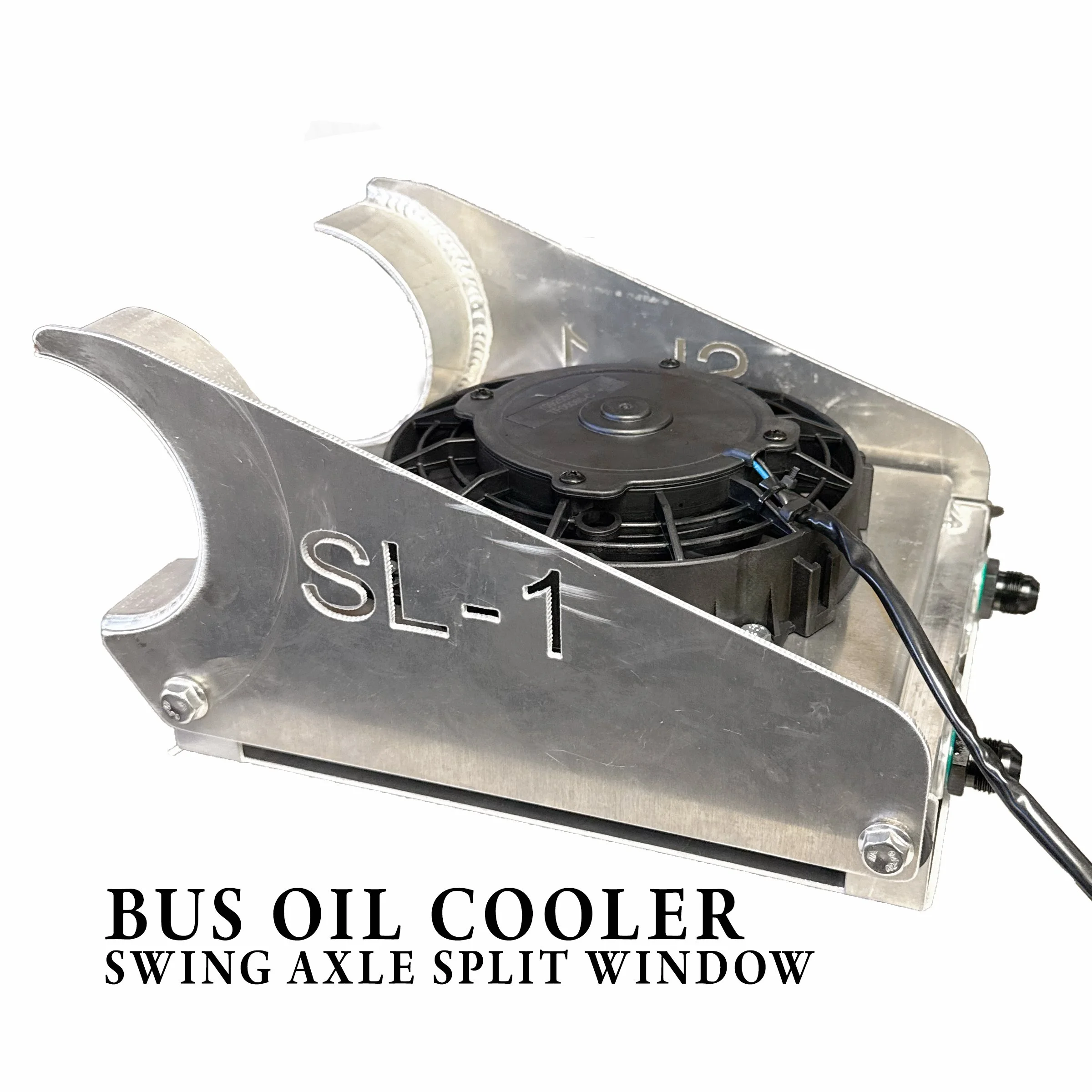 Custom Oil Cooler with Fan