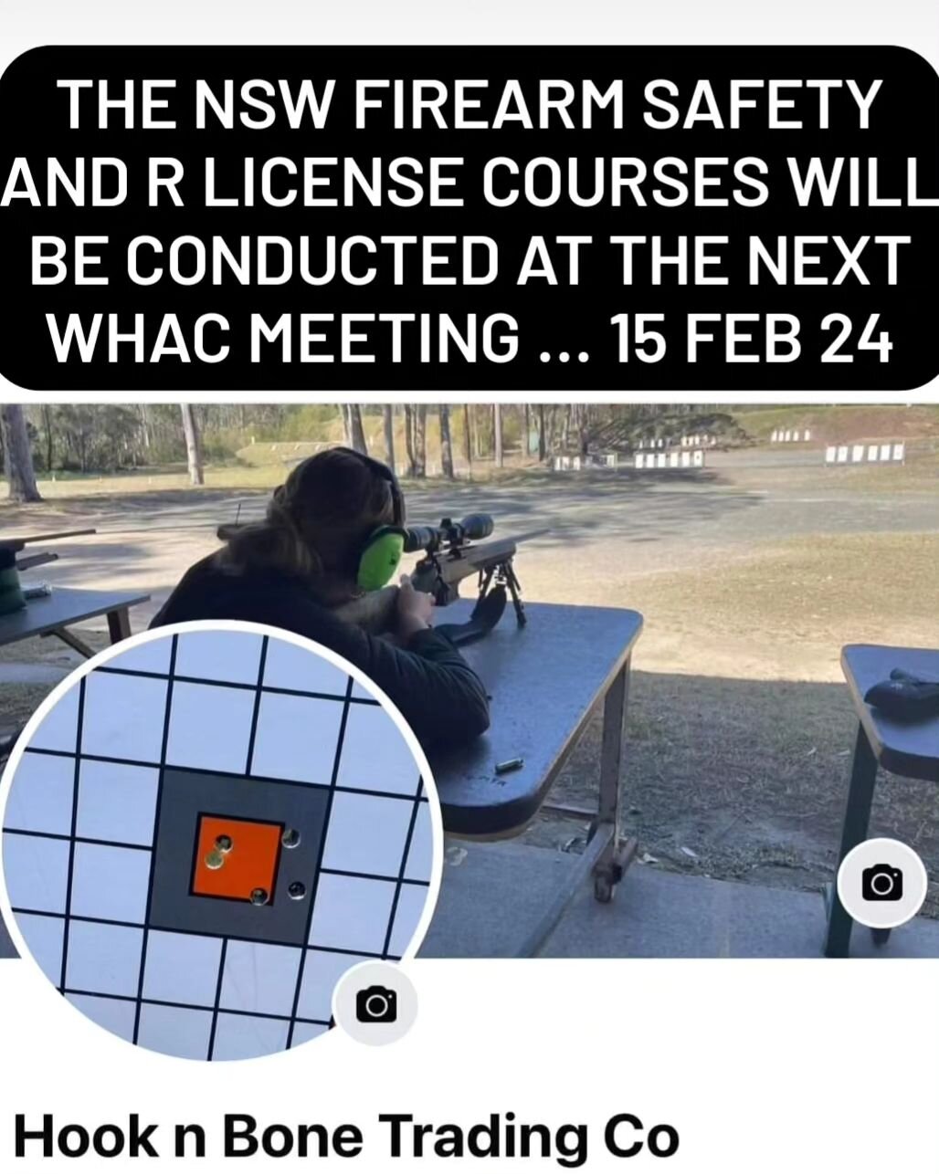 Friends and family welcome.
Cost of Firearm safety Awareness Course is $156.00(Adults) $77.00 (Juniors) R License course $30.00