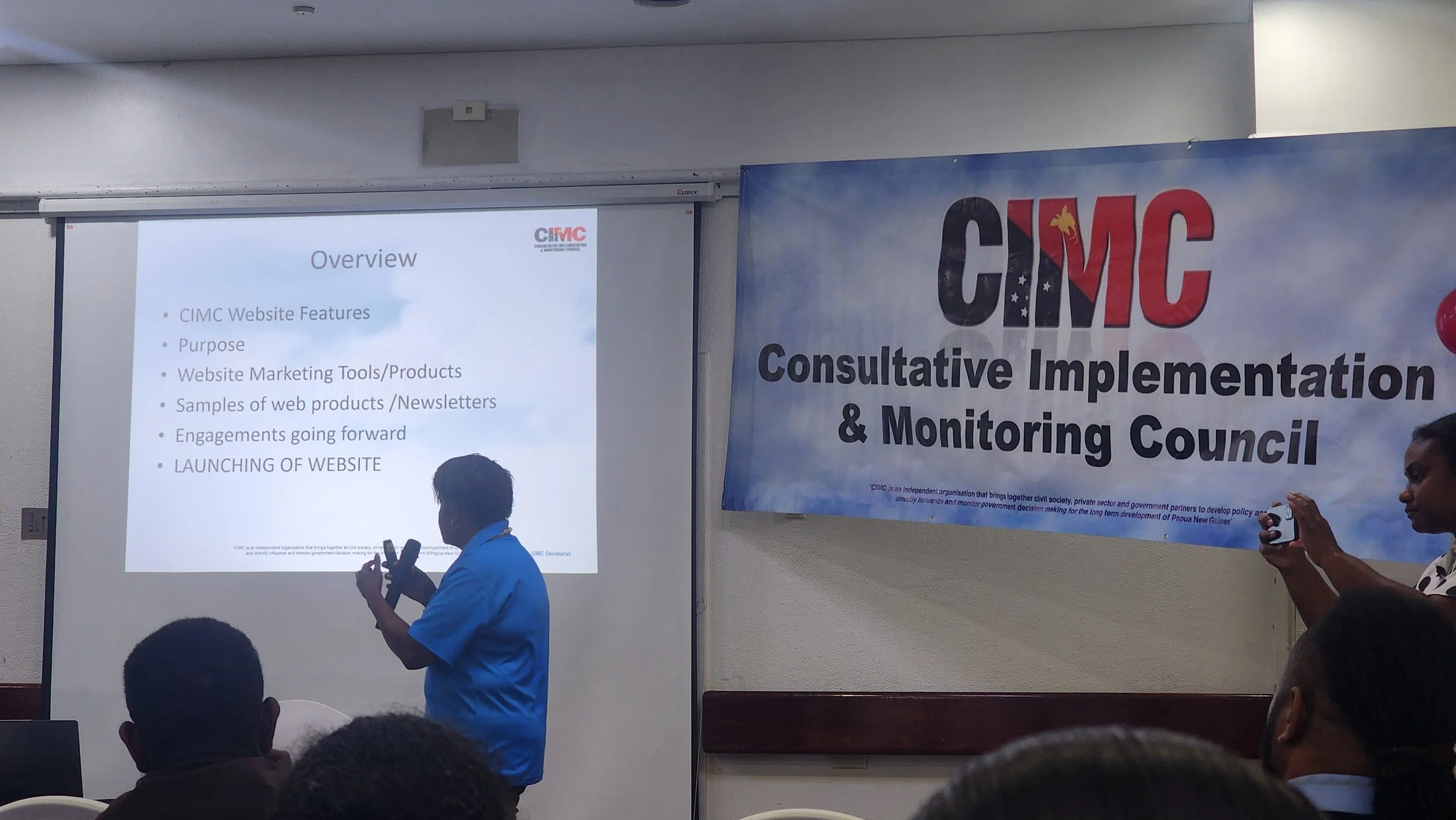 CIMC Website Launching 