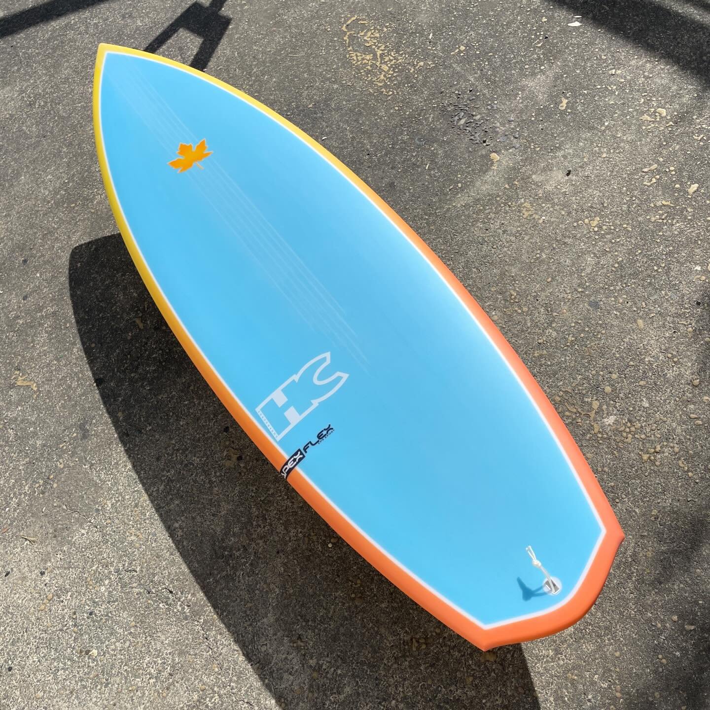 A custom 5&rsquo;8 Apexflex for Kyle. Happy surfing mate 🤙