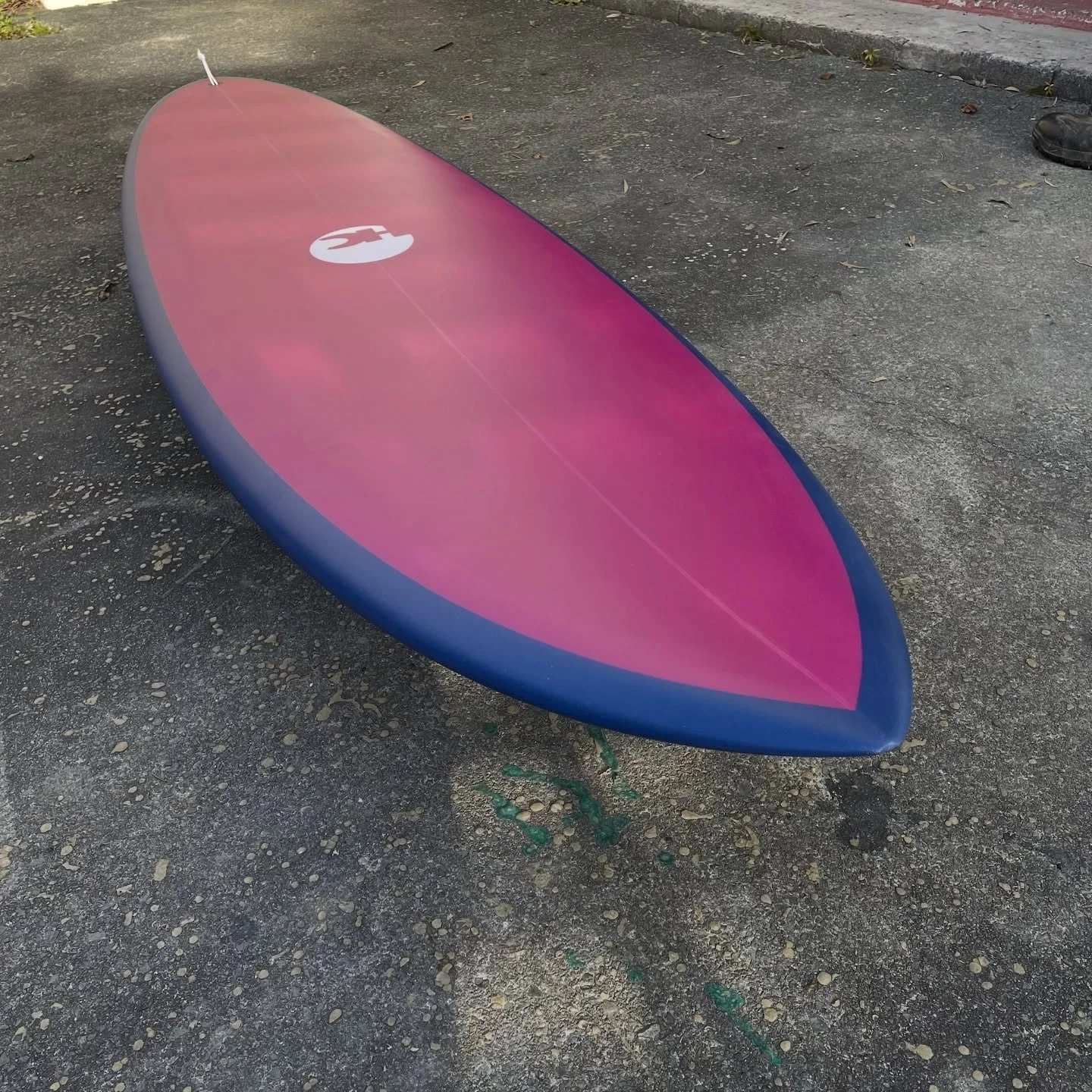 6&rsquo;4&rdquo; x 20 1/4 x 2 1/2  37 liter Custom sent down to the Christchurch for Oakley. This one is was made as an allrounder and to be ridden in 2 to 6 feet, It was set up as a quad or a single fin and channels added for an extra bit of spice. 