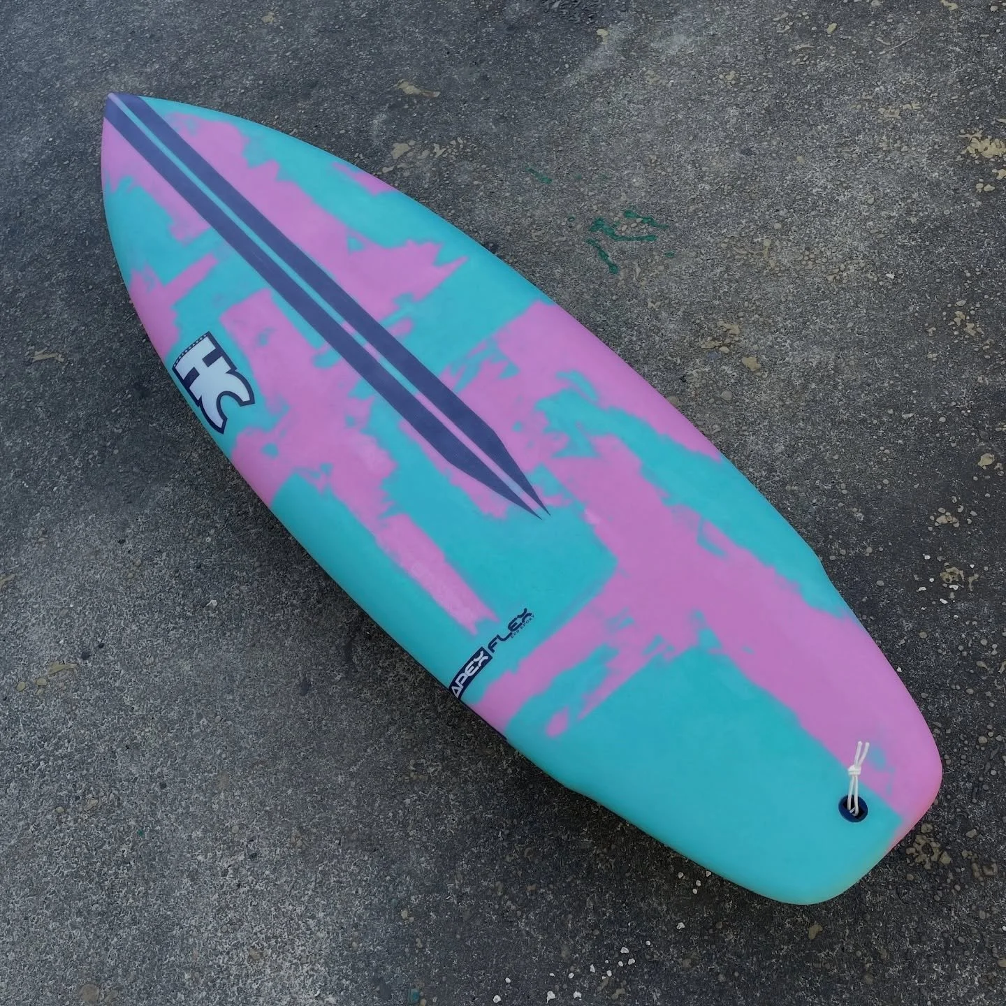 Custom Flashback for Sean. The Flashback is a 80&rsquo;s inspired shortboard, we took the good parts and modernized it. The FB is very versatile, Sean manly surfs out west Auckland but he also uses it when he comes up to surf the east coast too. Ride
