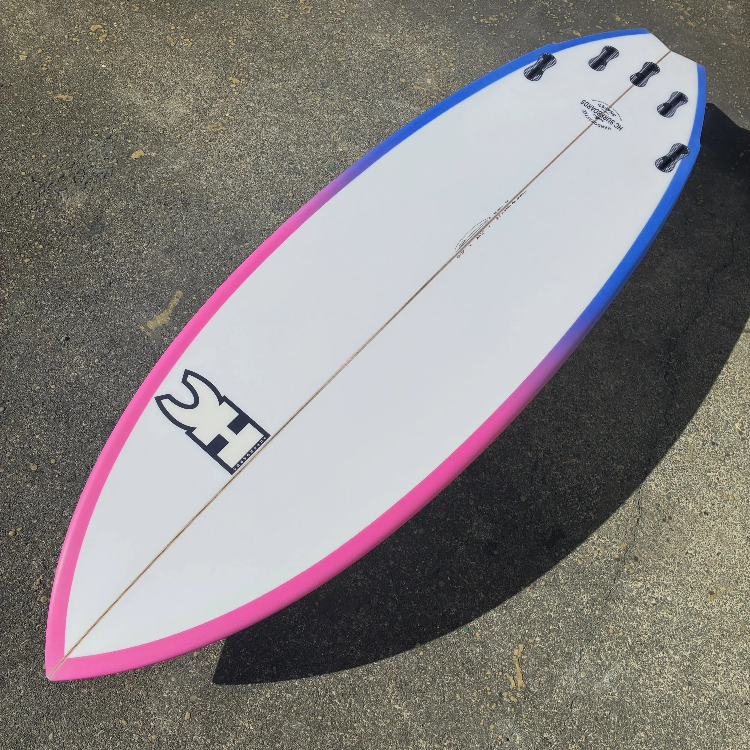 5&rsquo;10&rdquo; custom Epoxy Wing swallow tail Rumpsteak for Andrew