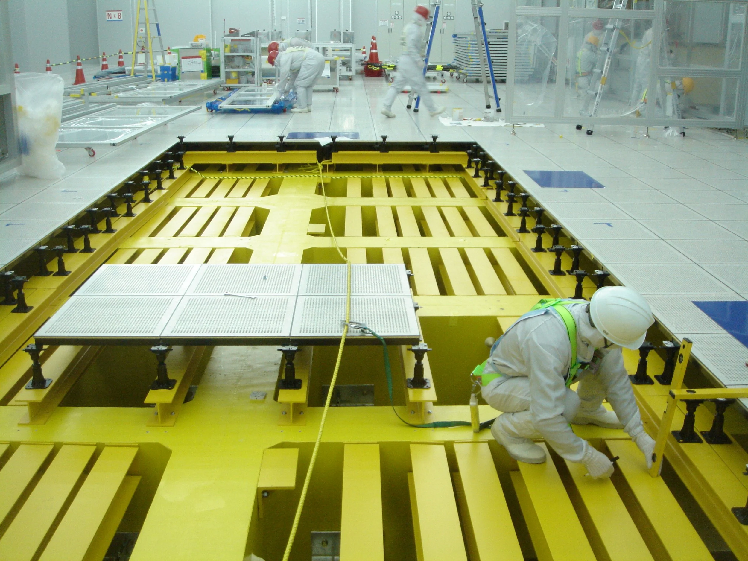 Sales Corporation manufacturing facility — aluminum raised access floor production