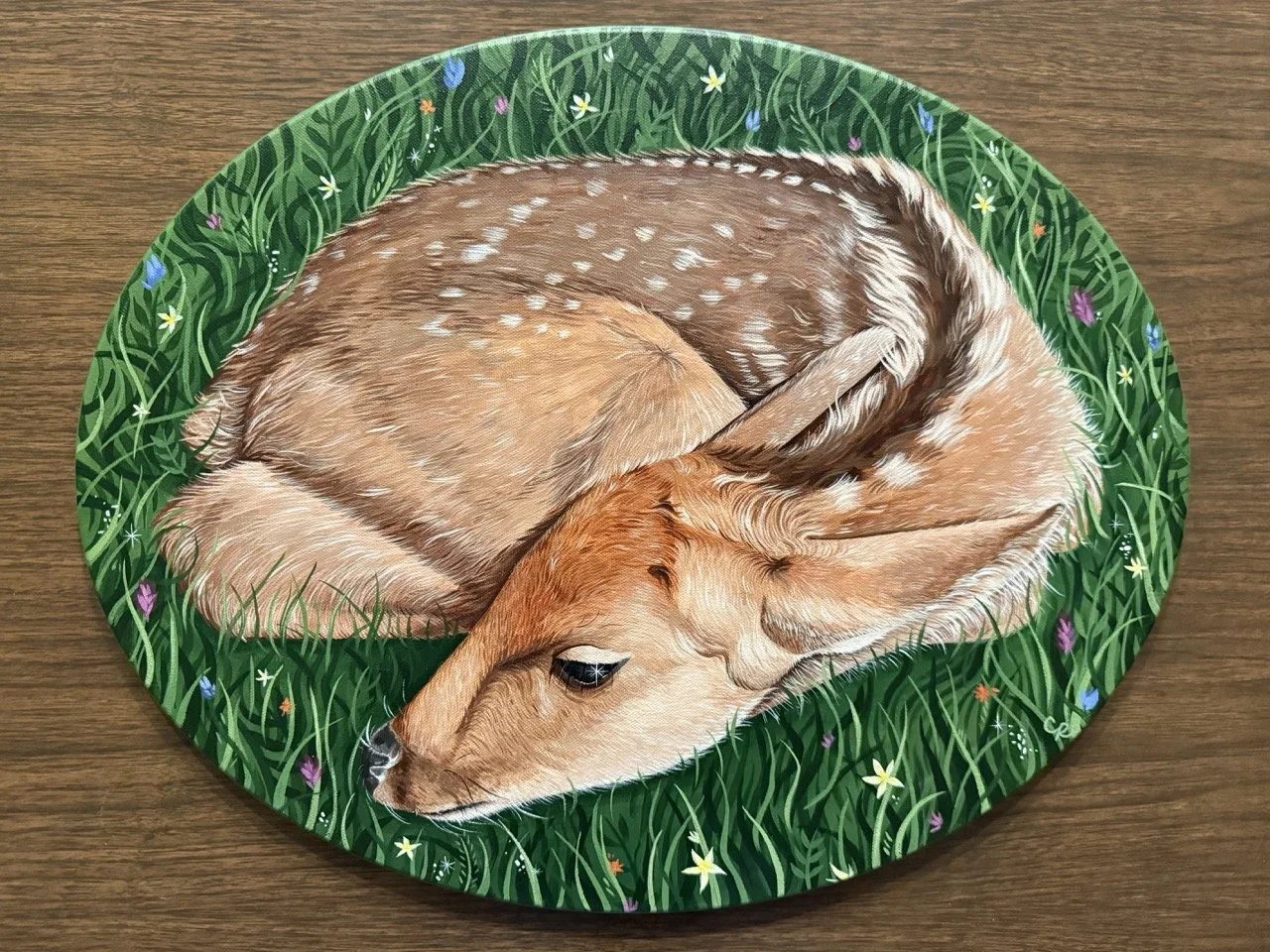 In the Meadow, 2026 - acrylic on canvas