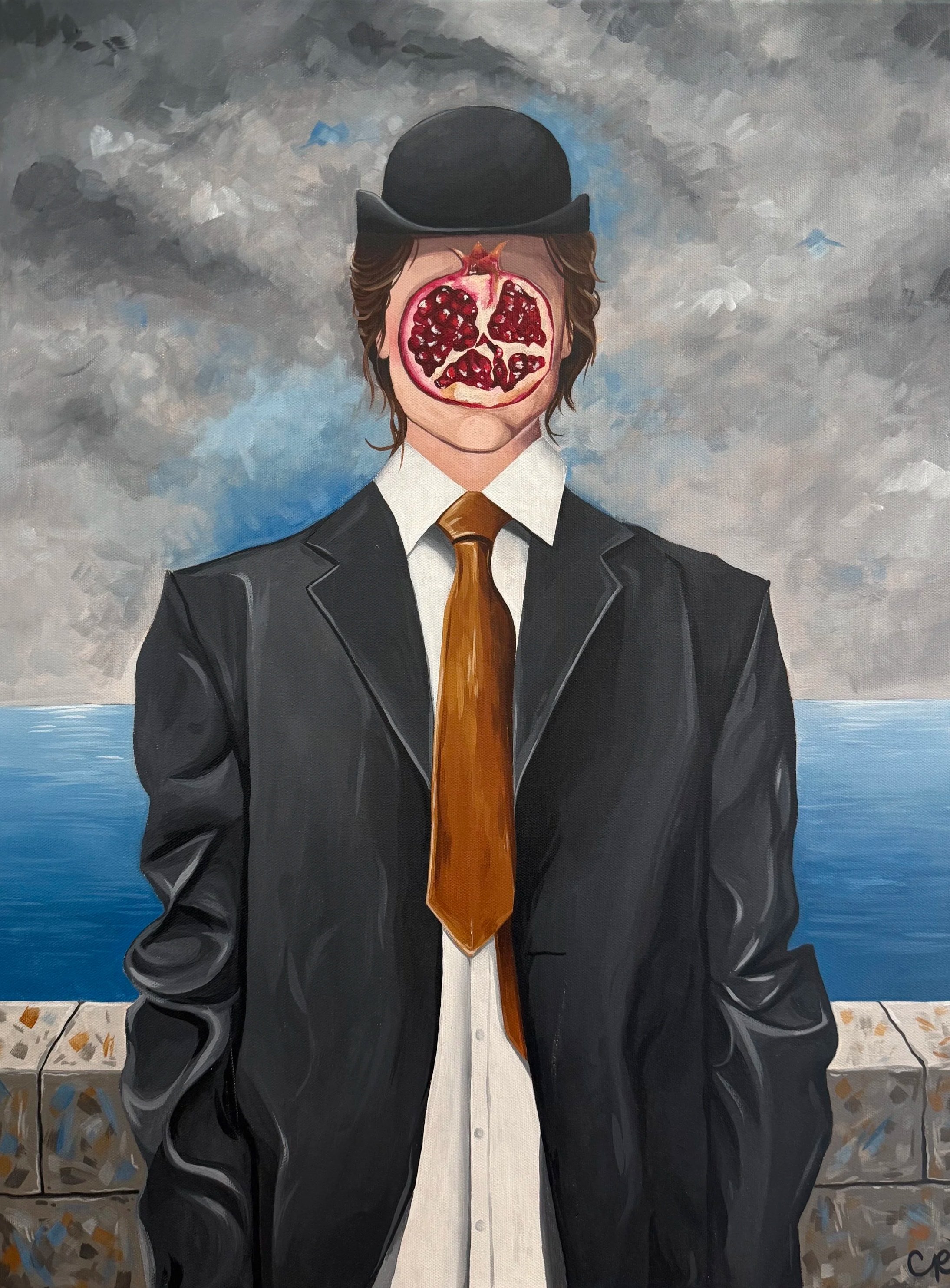 The Daughter of Woman, 2025 - acrylic on canvas 