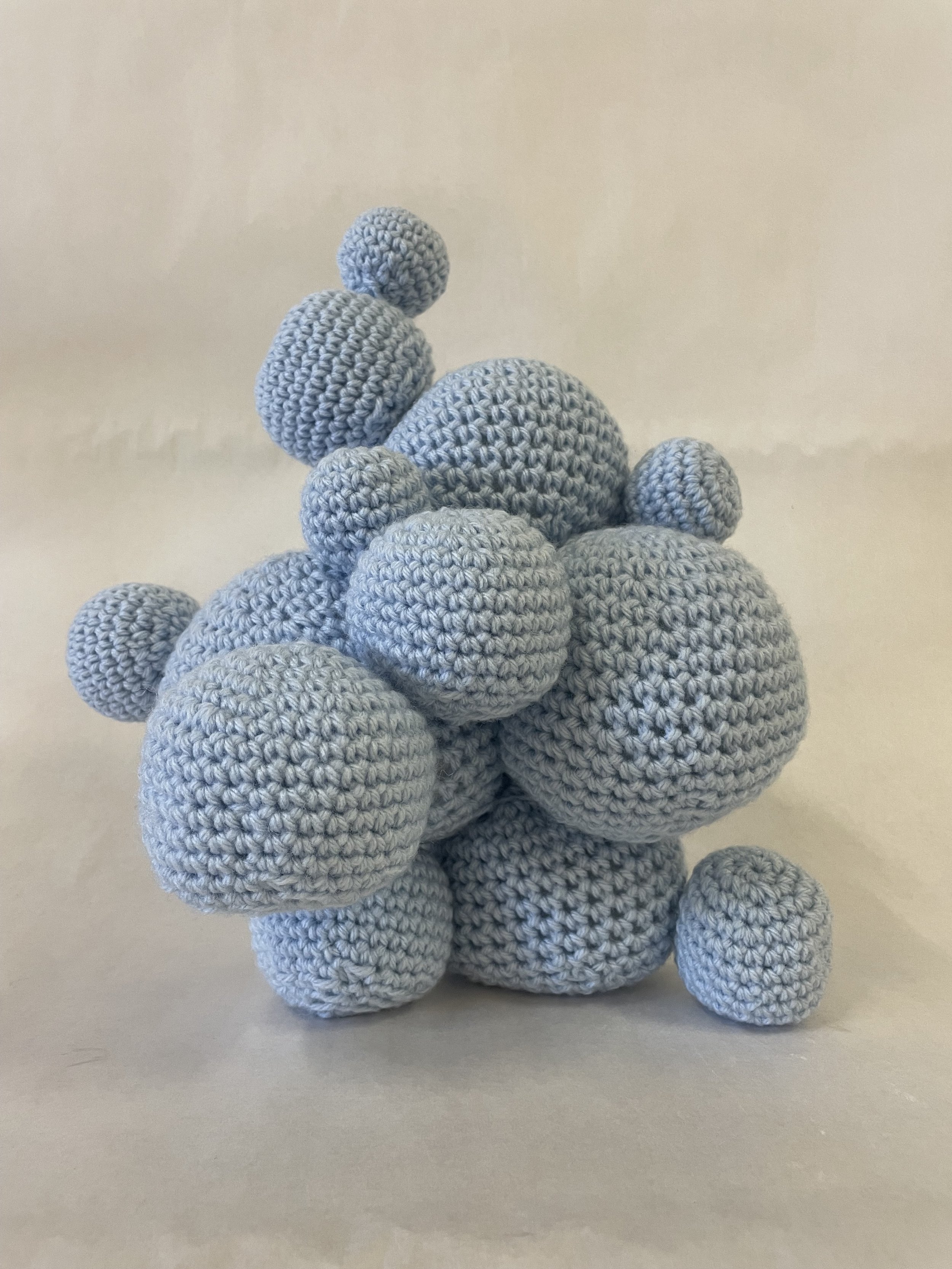 Bubbling Up, 2024 - yarn