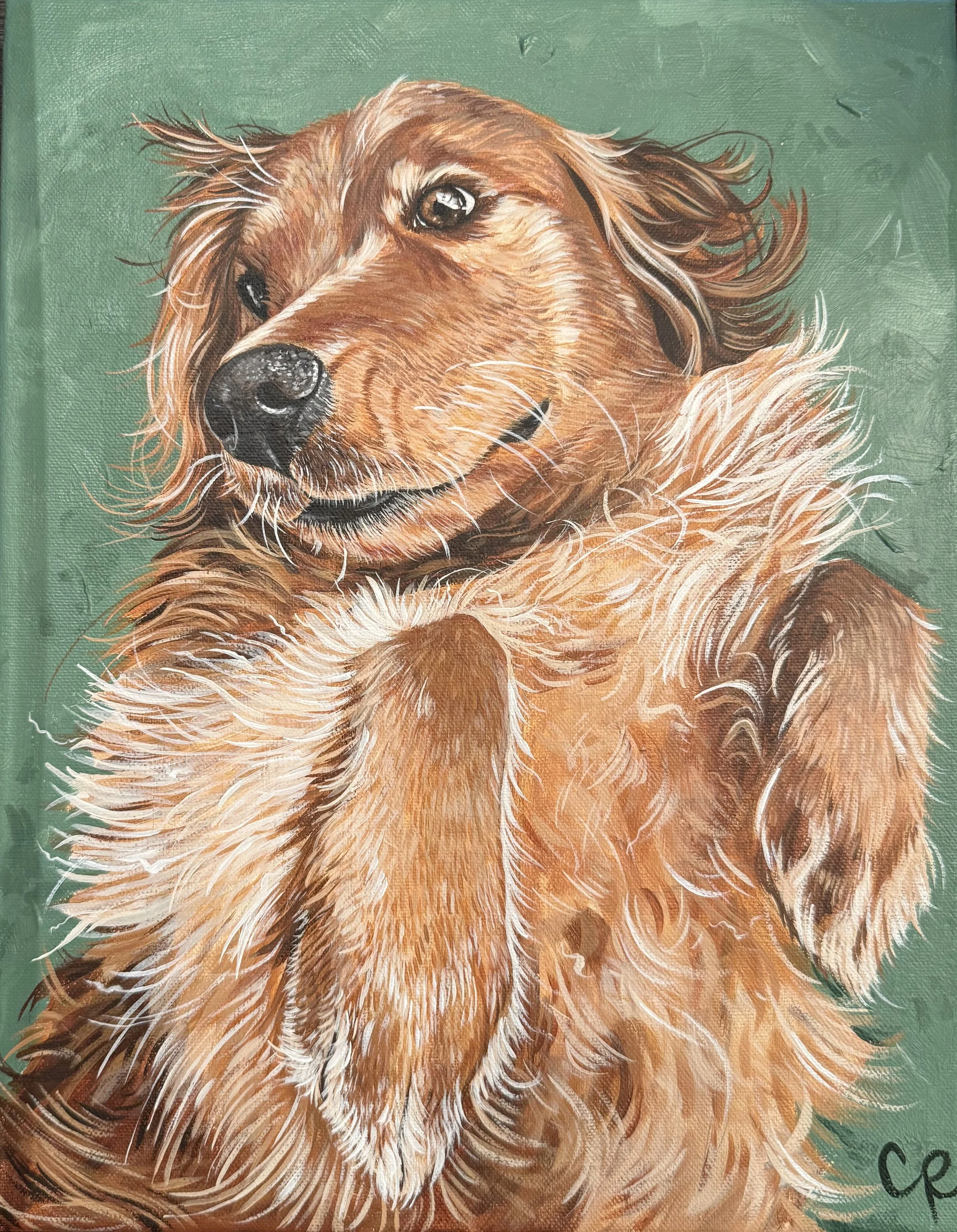 Sunday, 2025 - acrylic on canvas