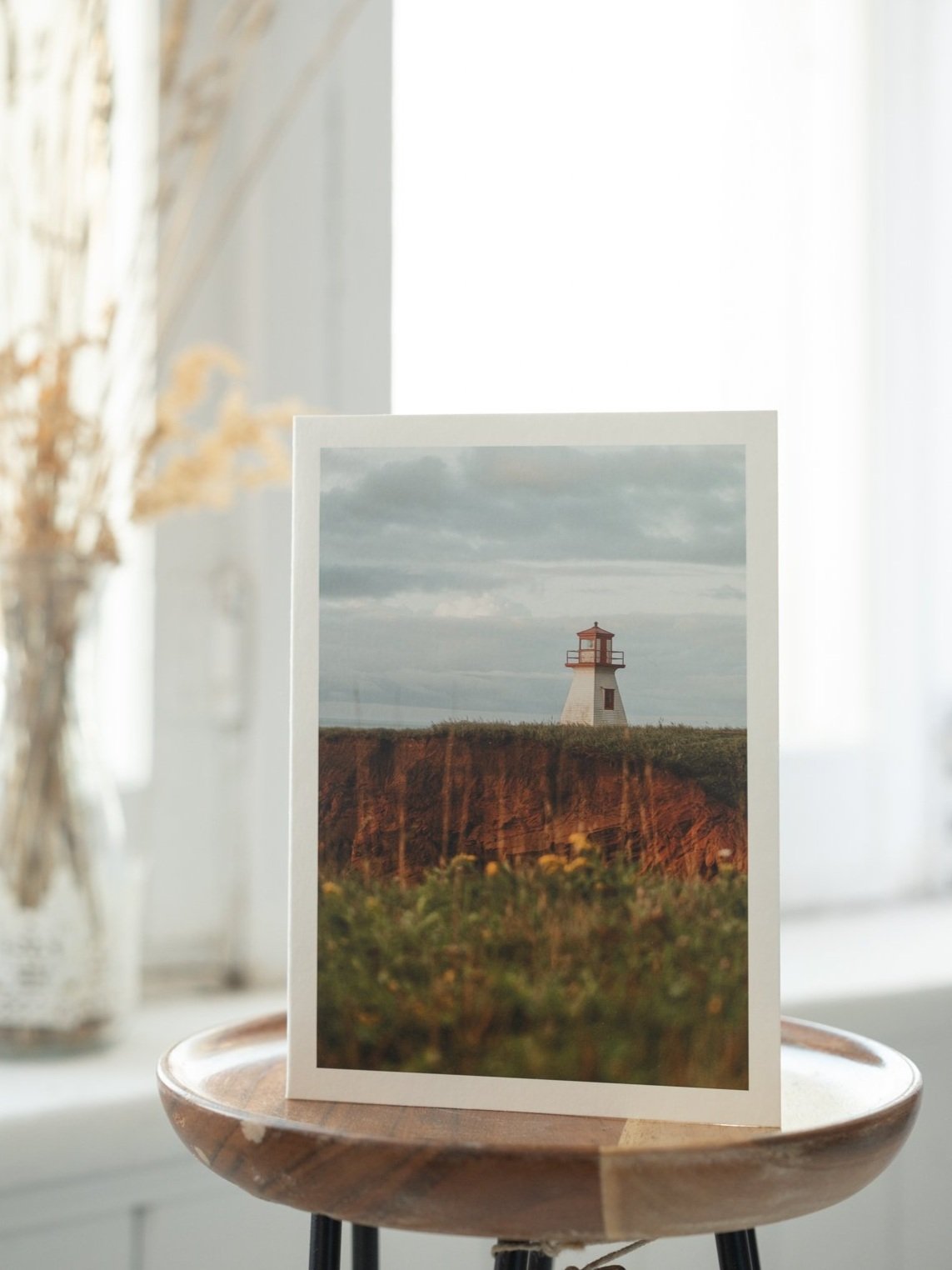 Carte de souhait d'art- Petit phare du havre