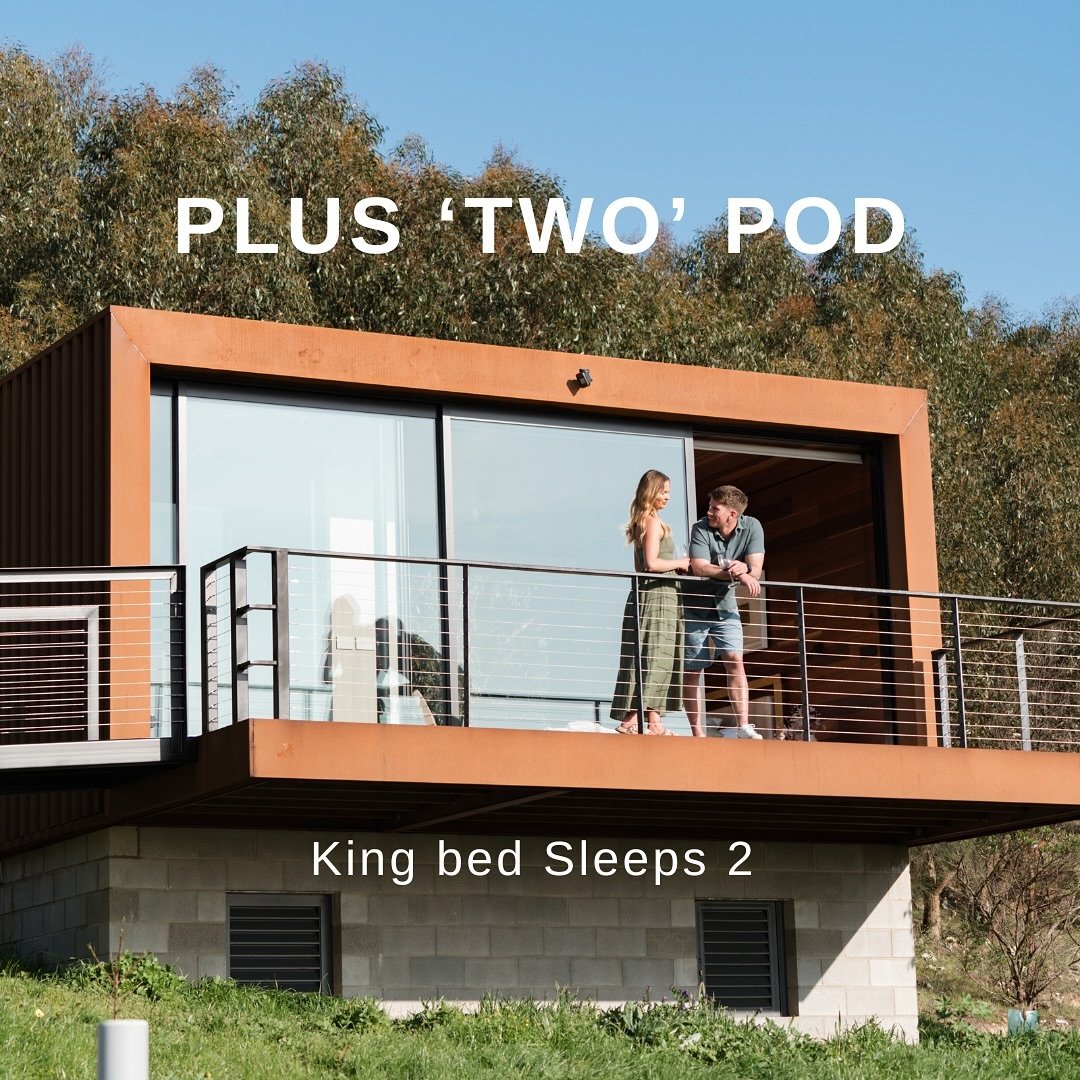 Introducing the Plus Two Pod, featuring a luxurious king bed and a private bathroom for the ultimate comfort and relaxation. 😌

The &lsquo;+2Pod&rsquo; allows you to have 2 more people join you on your holiday. Finished to the same high standards of