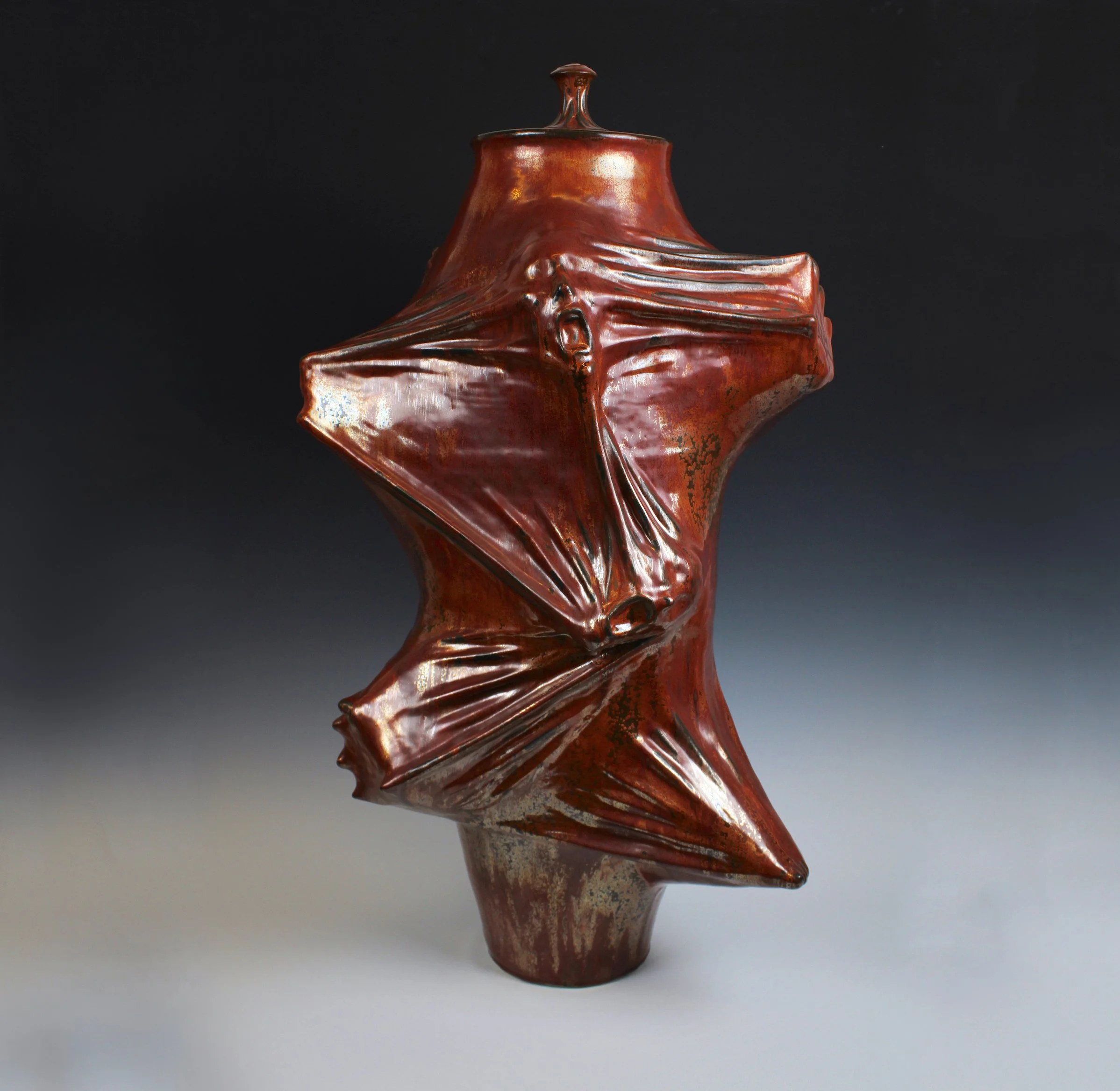 Large Copper Escape Jar