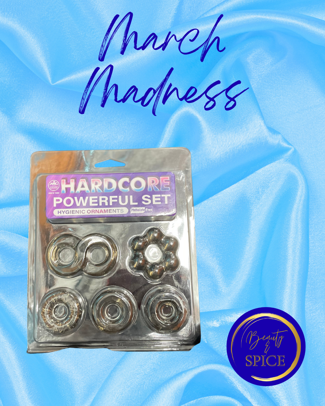 Hardcore 5 Cock Ring Set