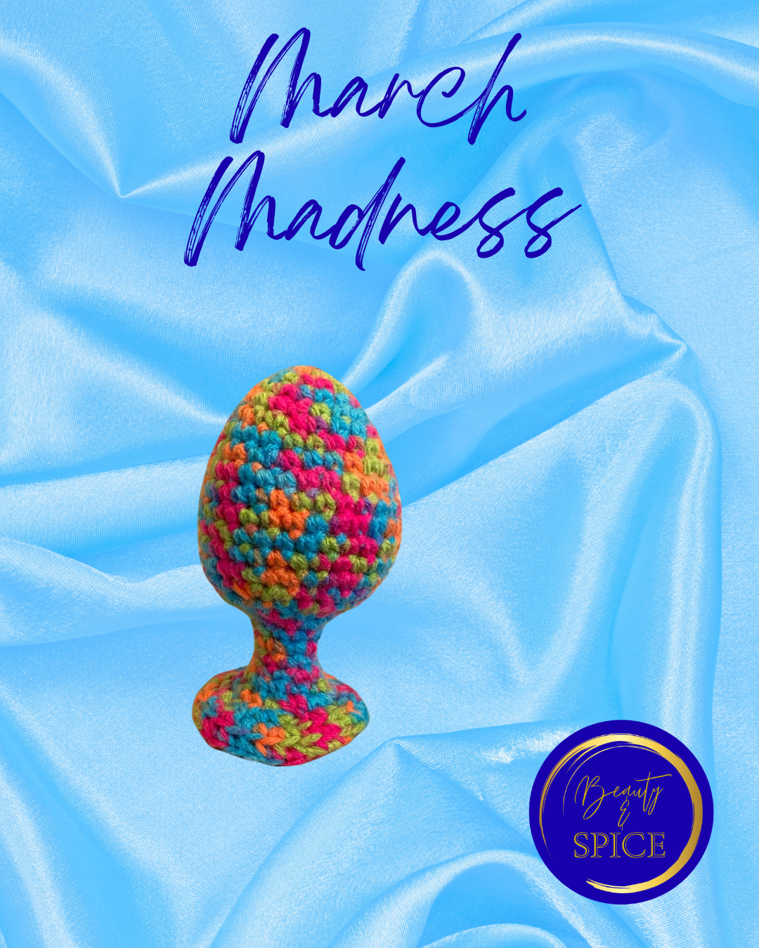 Rainbow Crochet Plug