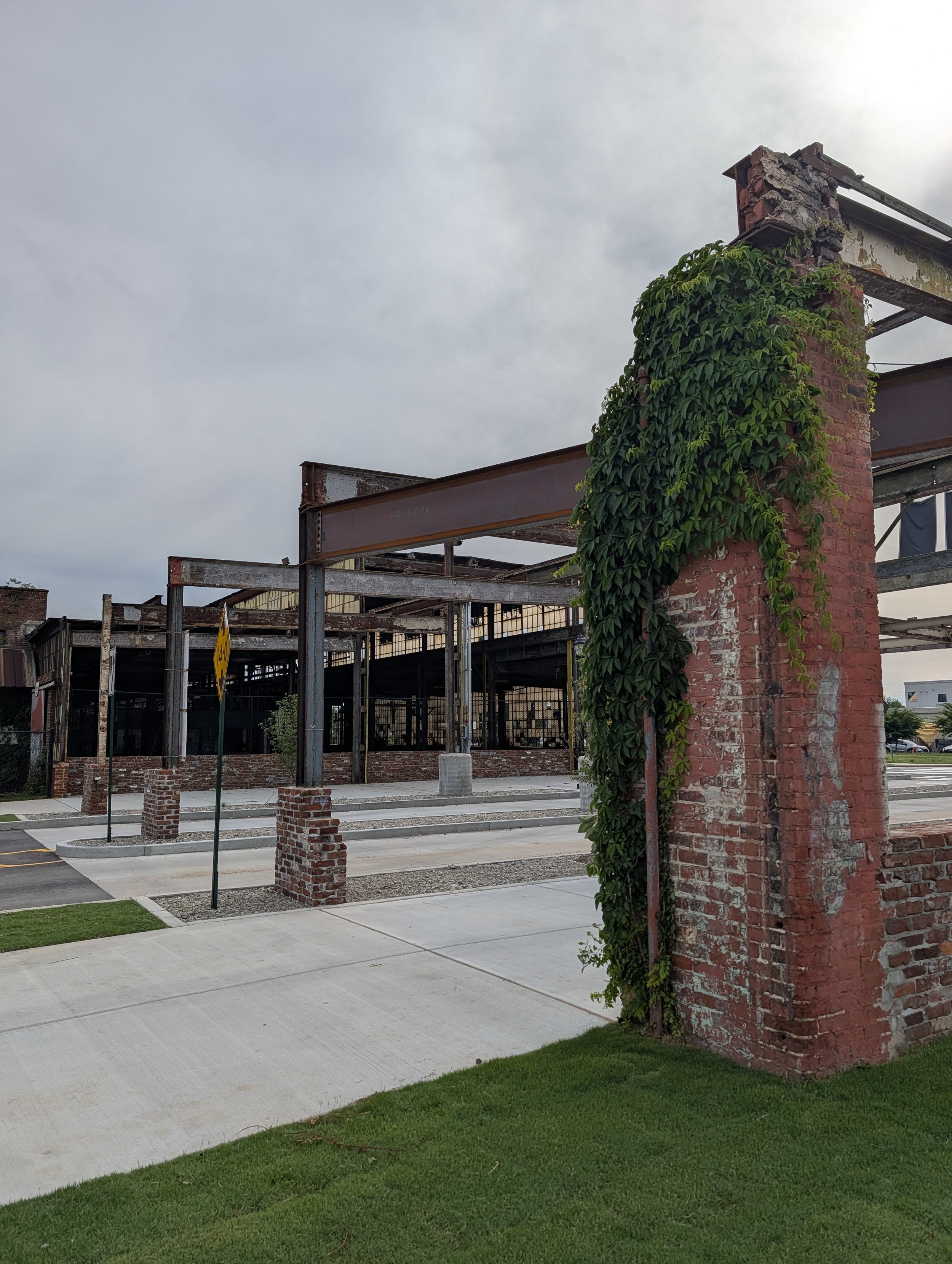 Foundaries District Site Entrance