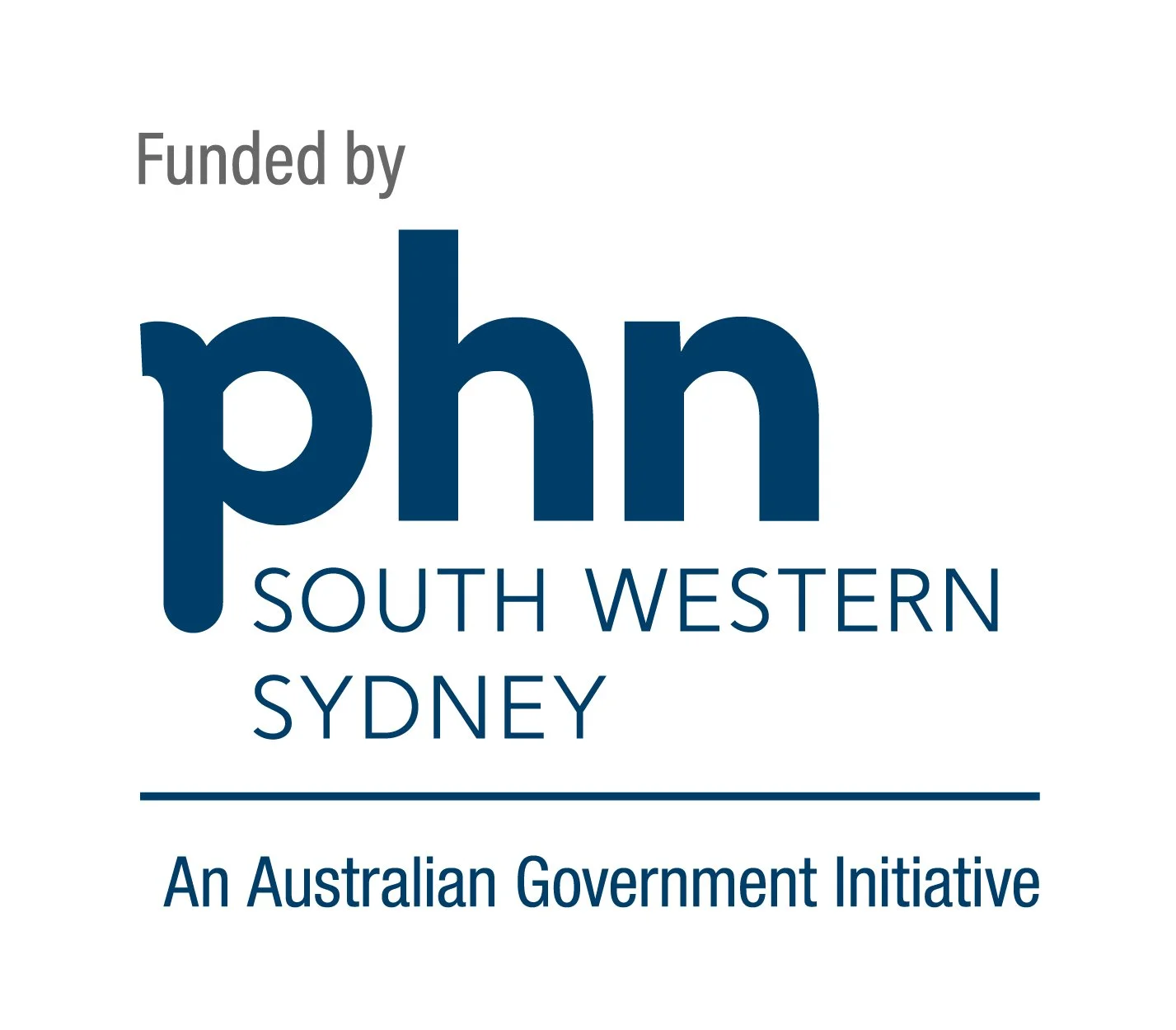 South Western Sydney PHN logo, funding partner for the advance care planning workshops