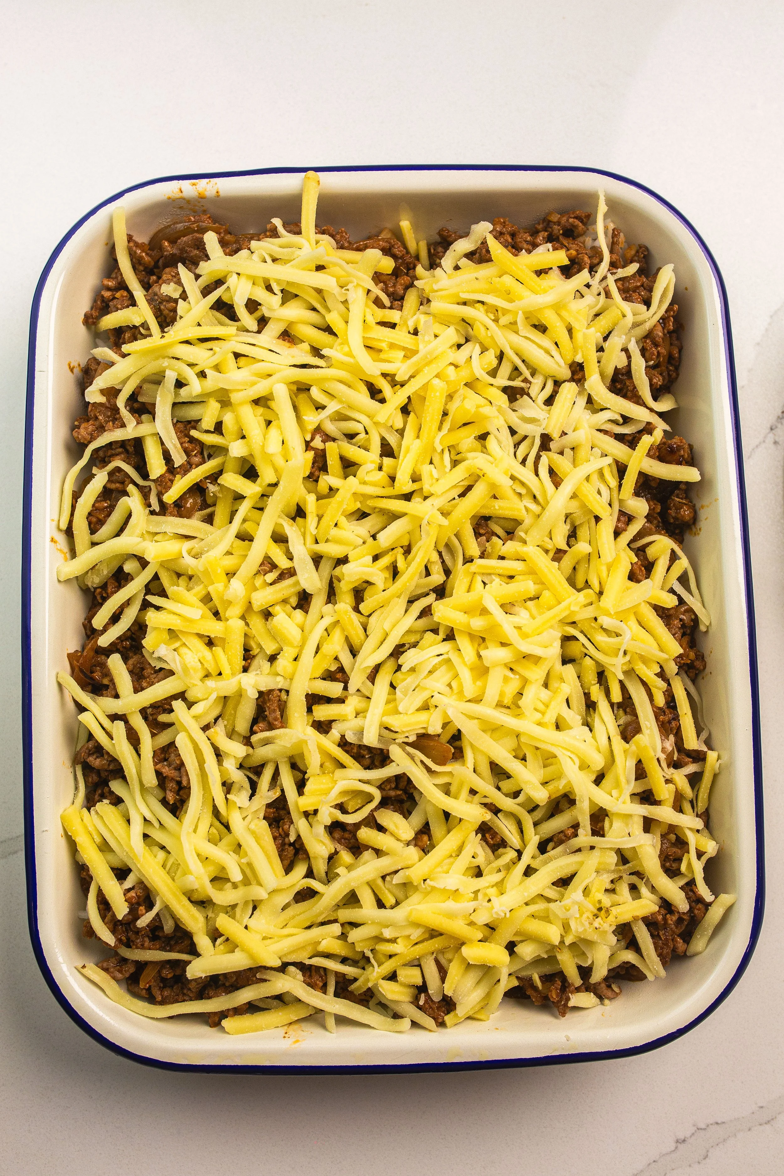 Cheeseburger Rice Bake — Ismat Awan
