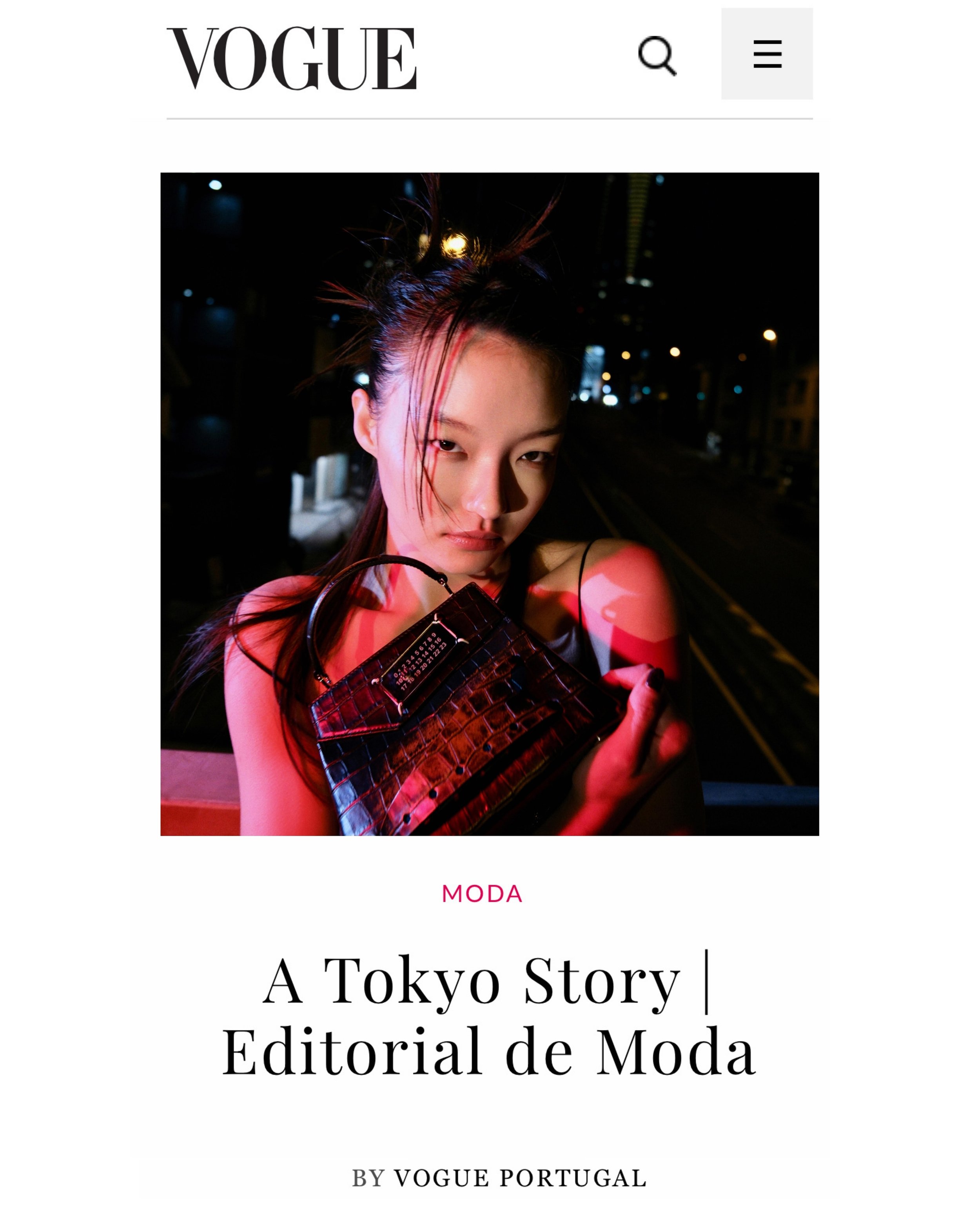 VOGUE Portugal Editorial | A Tokyo Story