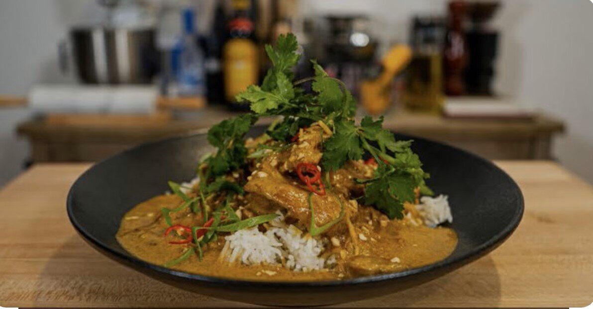 Todays Curry Of The Day @ The Lemon Tree Bistro is a COCONUT CHICKEN CURRY | Delicous, Healthy and packed with flavor.
 🥘

$18 | Available Lunch and Dinner 🍴

#culburra #curry #coconutchickencurry