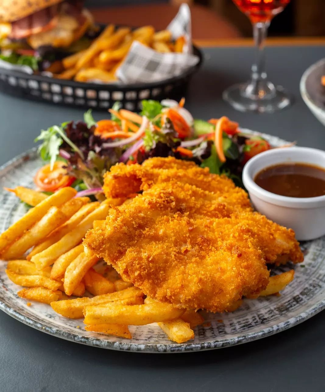Wednesdays got you feeling schnitty? Grab our epic Chicken Schnitzel special, served with chips, salad &amp; gravy, for just $18! Available every Wednesday from The LemonTree🐓