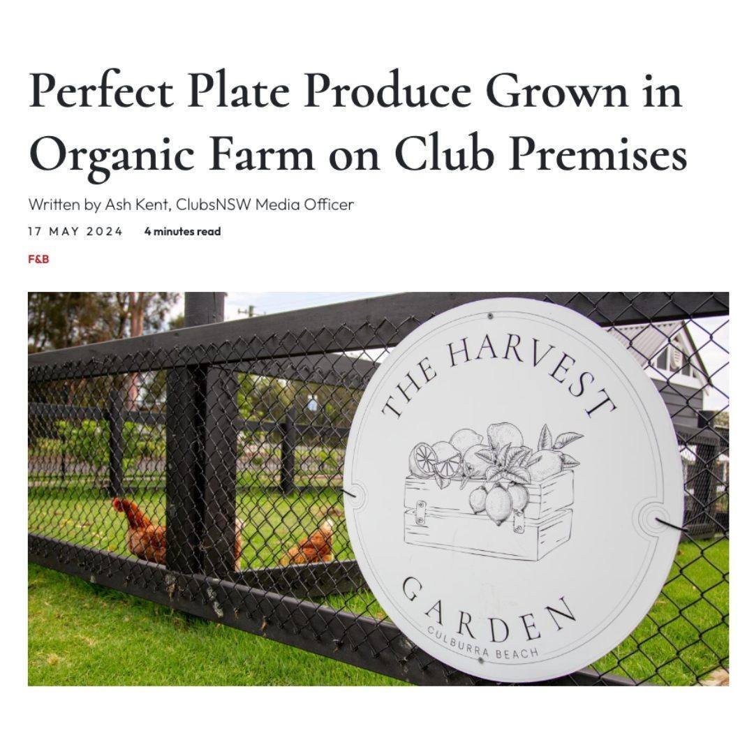 👀 Did you see the latest ClubLIFE feature on Culburra Bowling Club? We're dishing up fresh, organic ingredients grown right here in our very own Harvest Garden!

We're proud to be turning heads with our commitment to sustainable, delicious food. Not