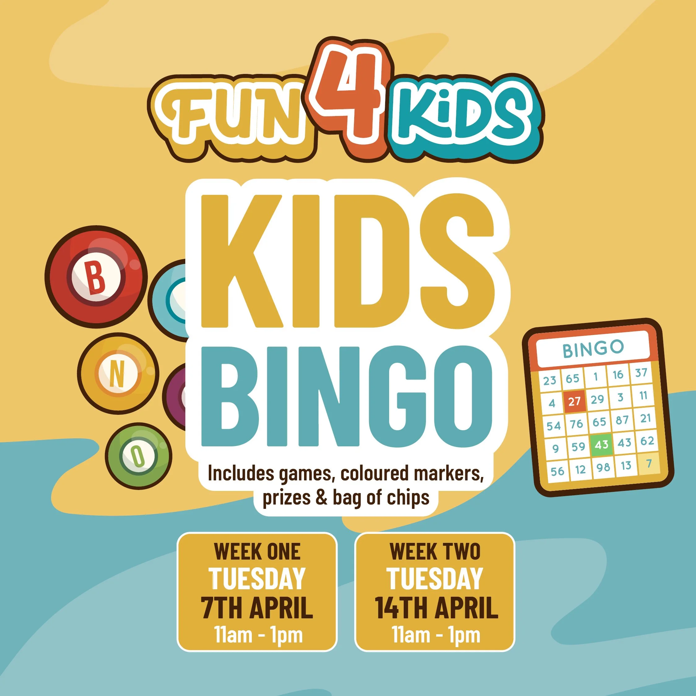 FUN 4 KIDS: Kids Bingo