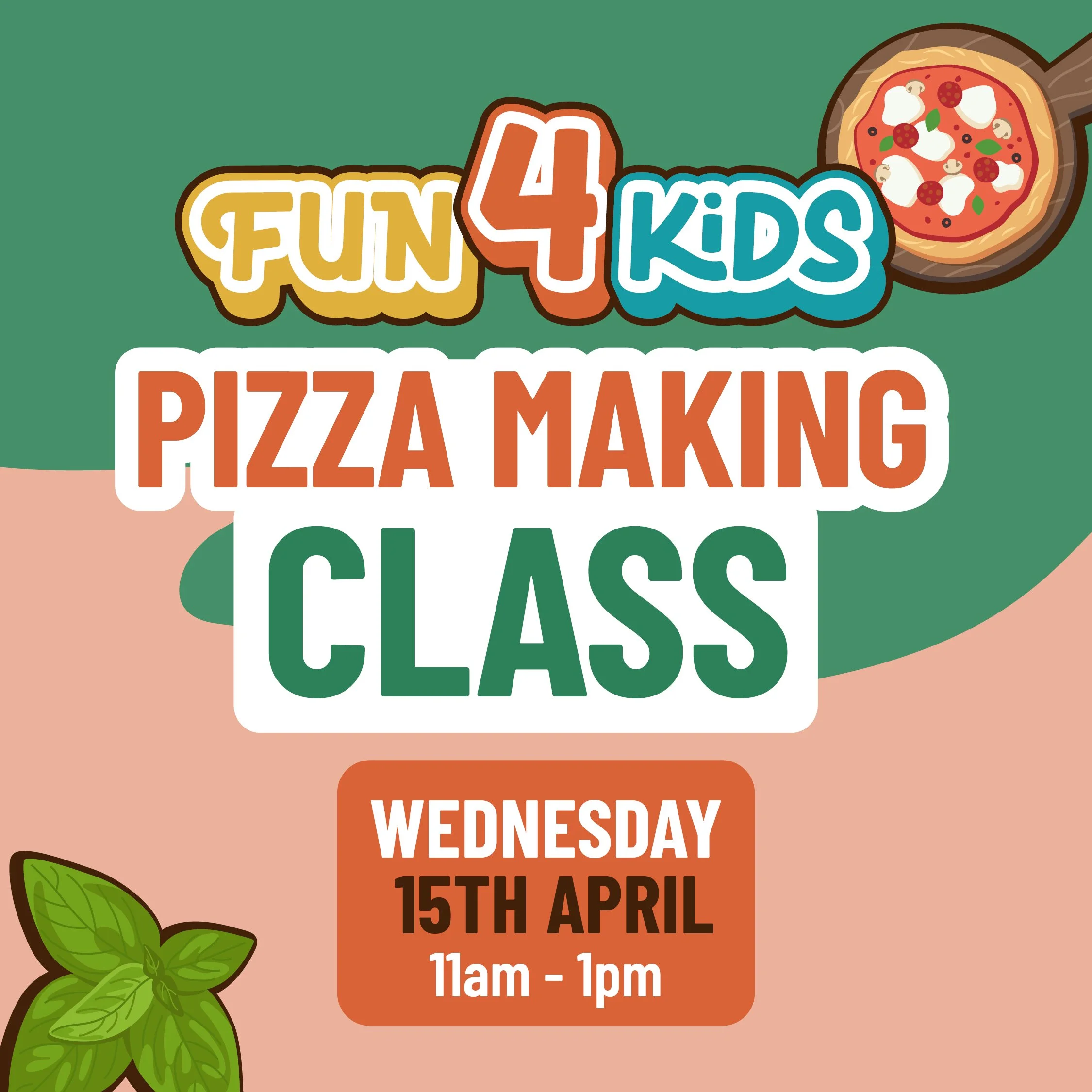 FUN 4 KIDS: Pizza Making 
