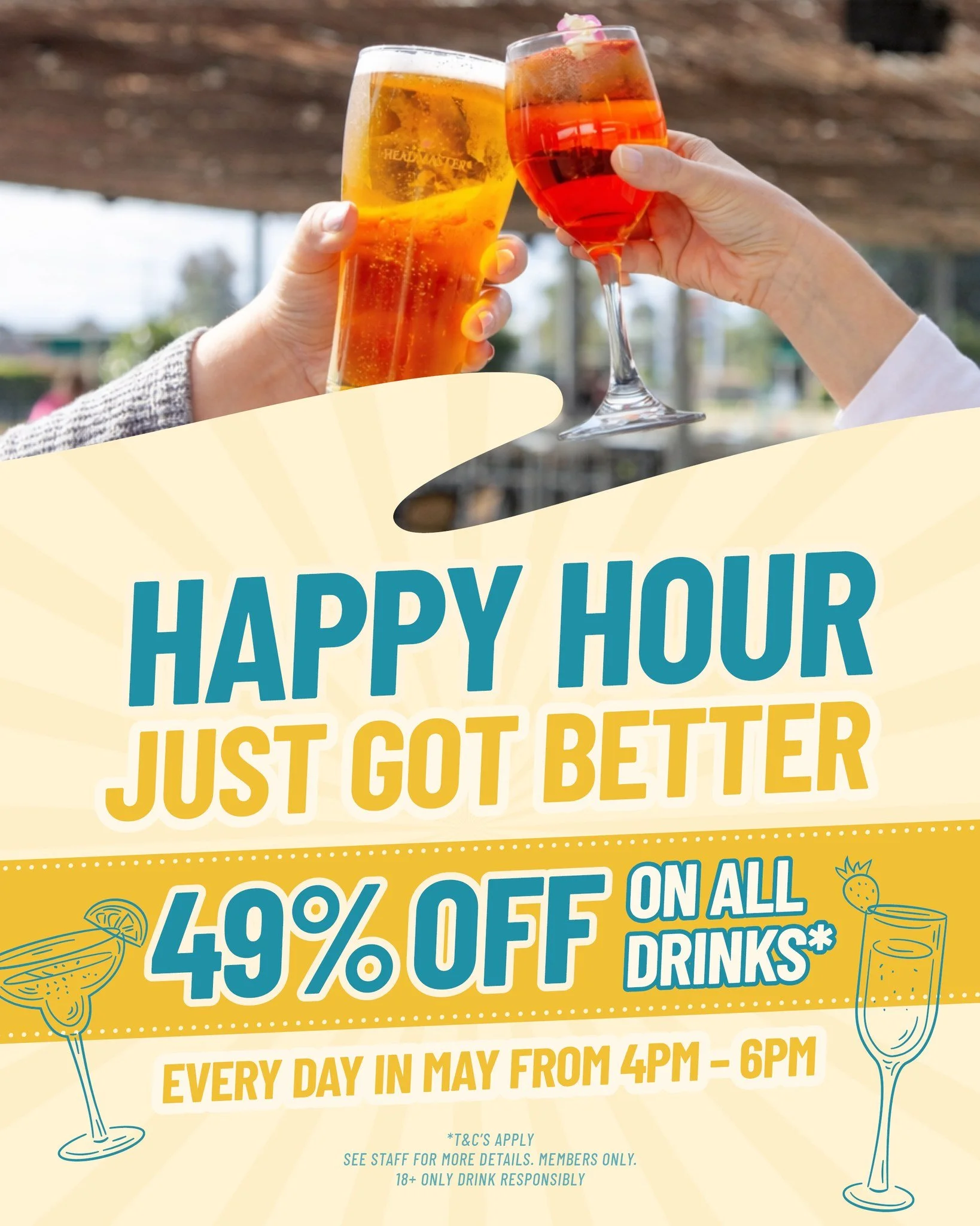 ⏳ 3 DAYS TO GO ⏳
We&rsquo;re about to change Happy Hour&hellip; for the better 🍻

Who&rsquo;s ready? 🙋&zwj;♂️🙋&zwj;♀️