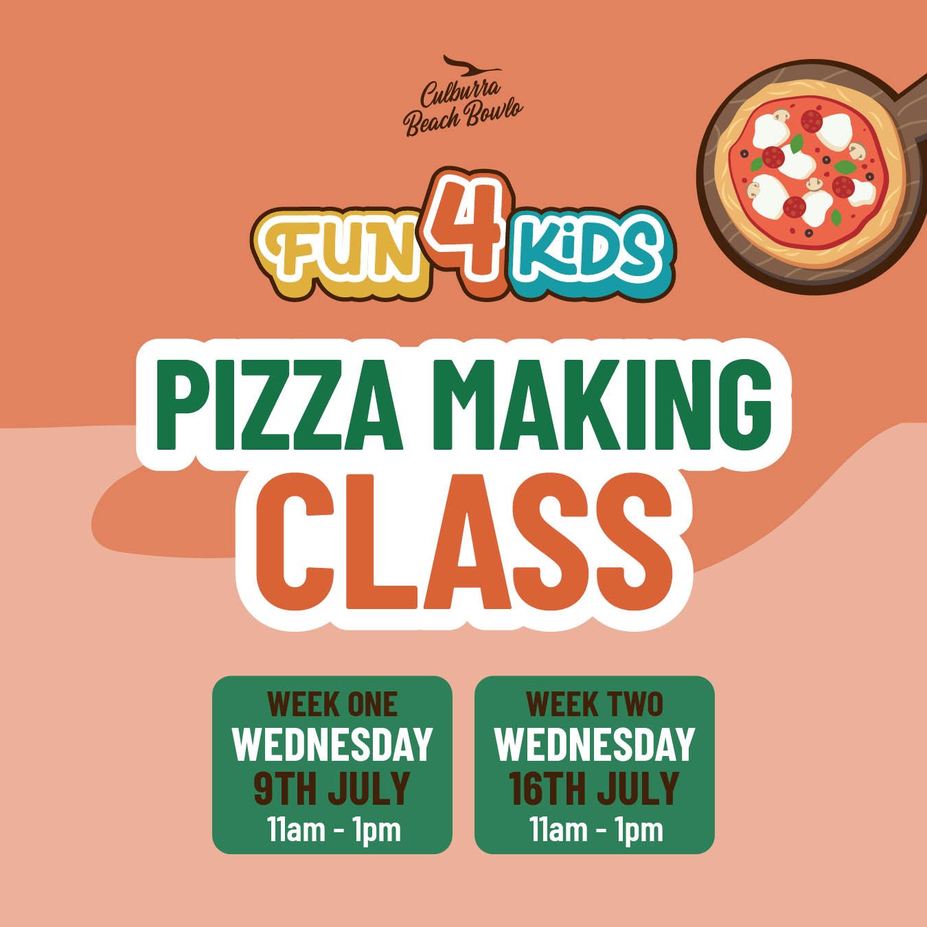 Kids Pizza Making Class