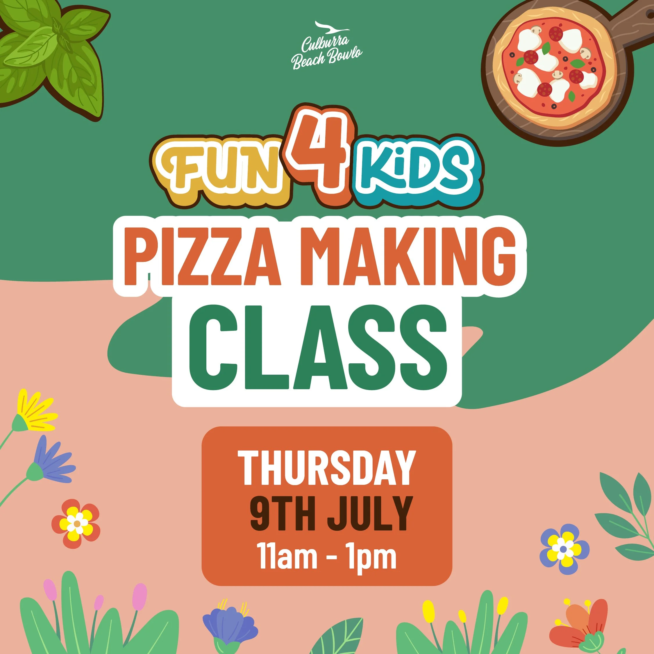 Kids Pizza Making Class