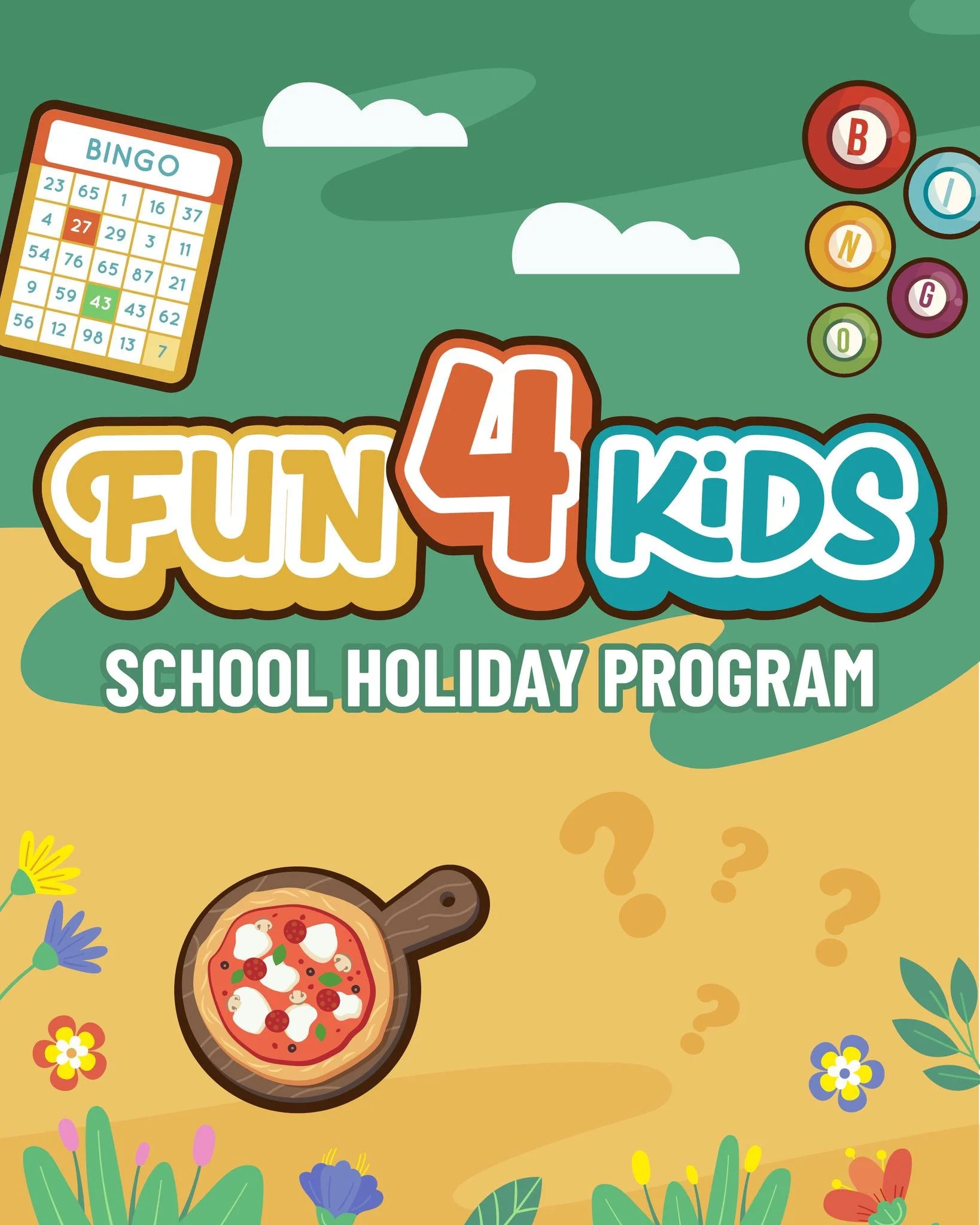 TOMORROW THE FUN BEGINS! 🎉

Our Fun 4 Kids Spring School Holiday Program kicks off tomorrow with Kids Bingo from 11am&ndash;1pm! 🎱

And for the grown-ups tonight&hellip; there&rsquo;s Catch the Cash from 6pm. 💰

$75 up for grabs every 20 minutes, 