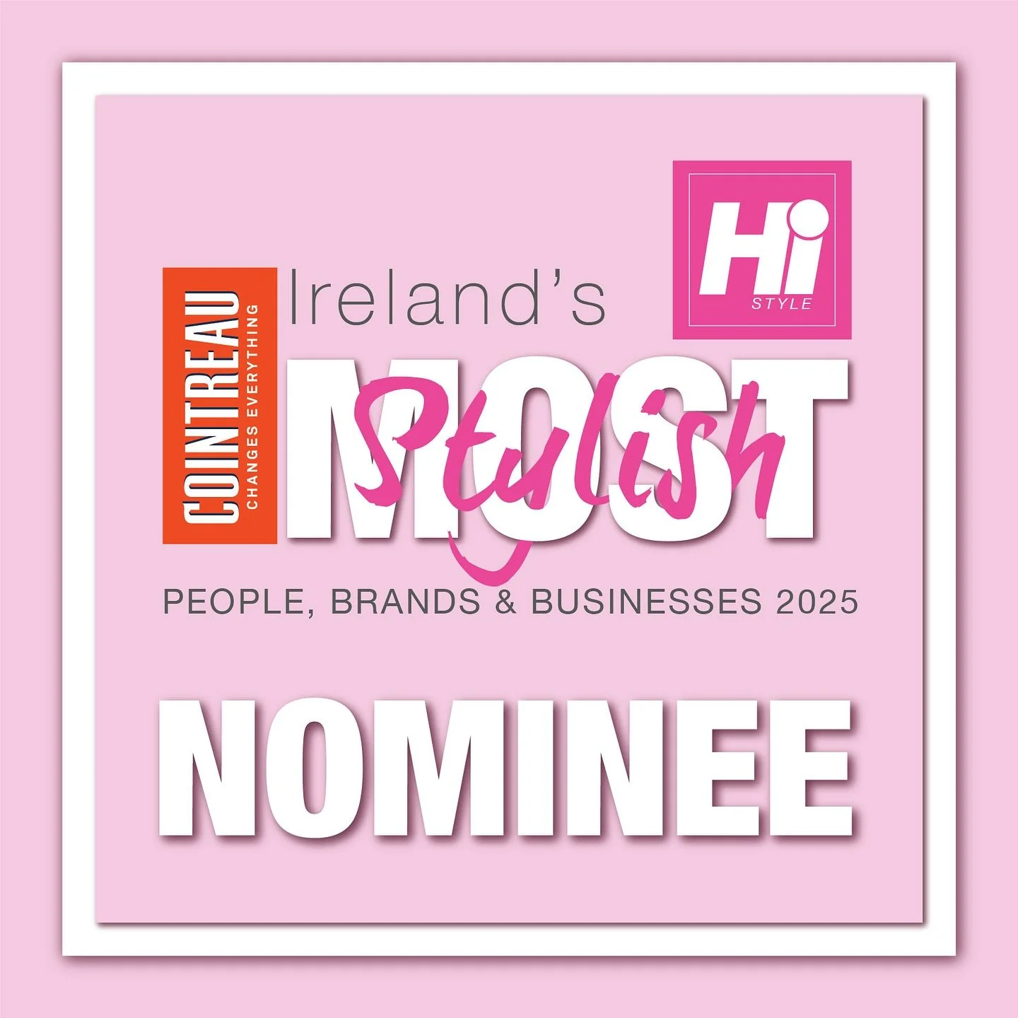 We are thrilled to share with you our nomination in this years hi style hair and beauty awards for most stylish people, brand and businesses of 2025 🎉
This recognition means so much to all of our team as it wouldn’t be possible without them a