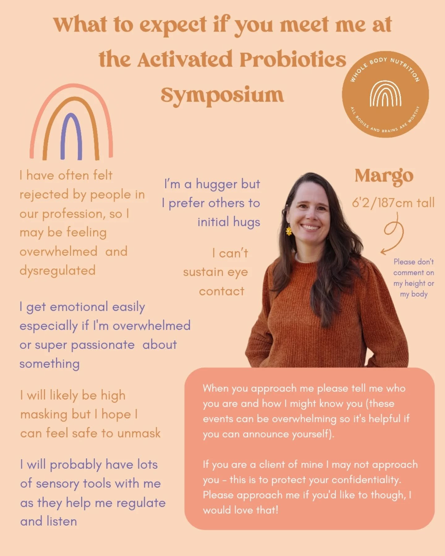 Next weekend is the @activativedprobiotics Symposium, and I am so excited and nervous to be a presenter! 

This event feels like the first (in the Nutrition and Naturopath world) to really get us as health professionals, to question what we are doing
