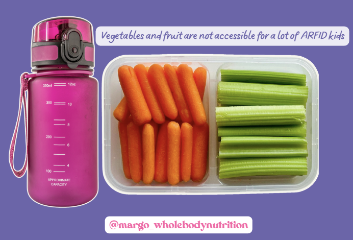 How to navigate “Brain Food/ Crunch &amp; Sip” with your ARFID child Going back to school