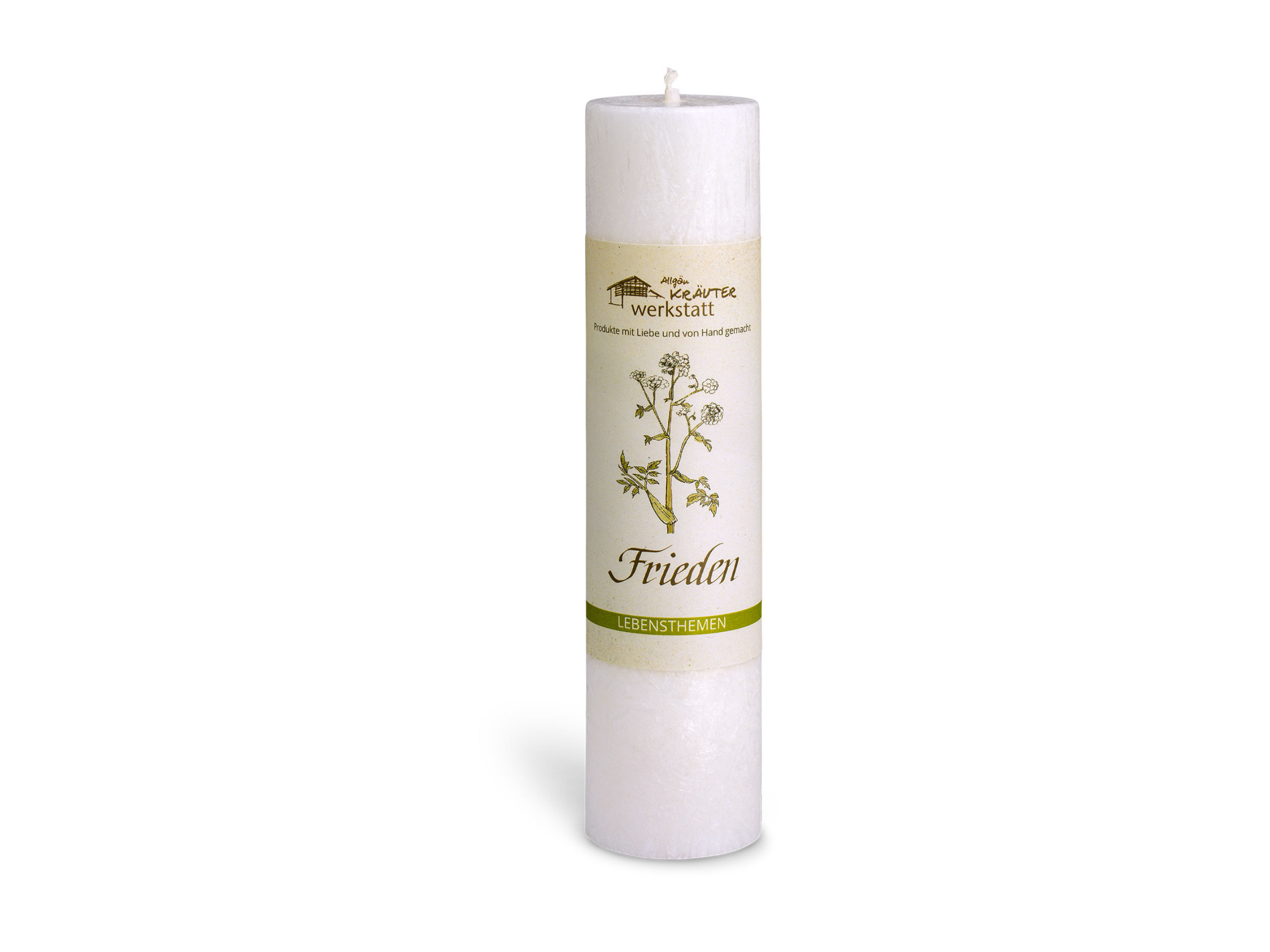 "Frieden" | Allgäuer Kräuterkerze