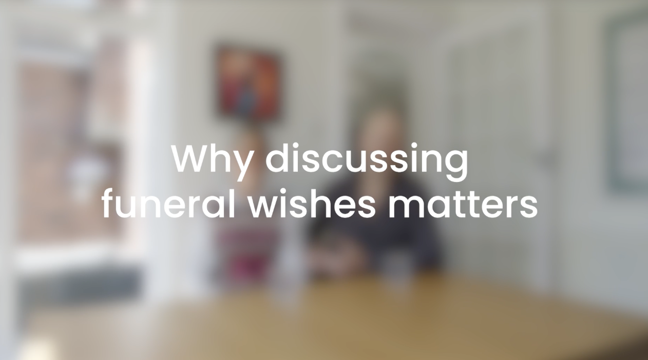 The importance of discussing our funeral wishes