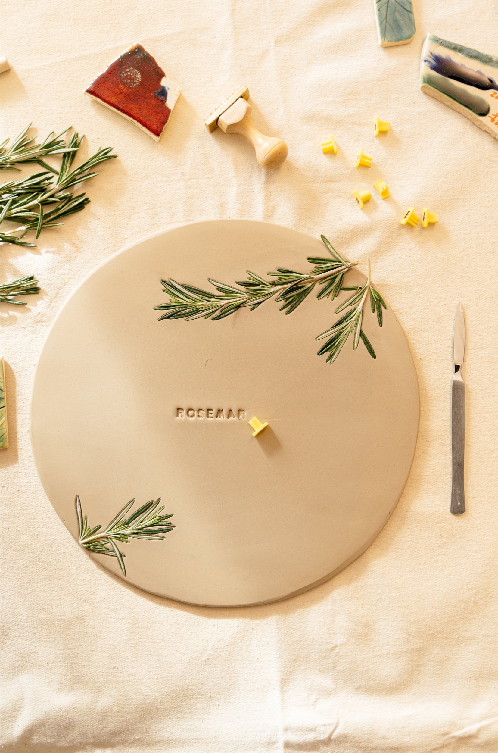 Clay + Garden | 2 Day Plant Imprint Class