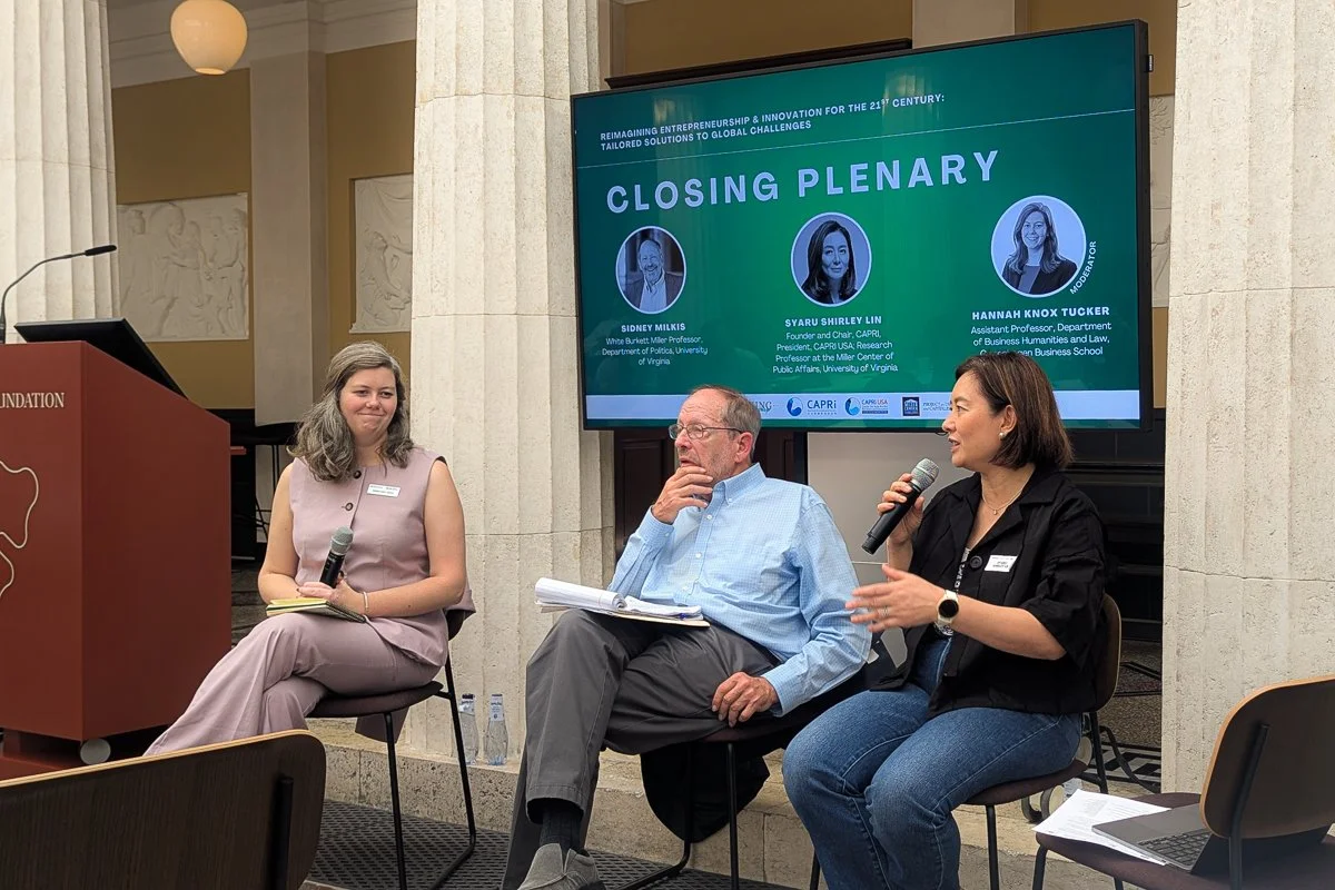 Closing Plenary at the Reimagining Entrepreneurship Conference in Copenhagen