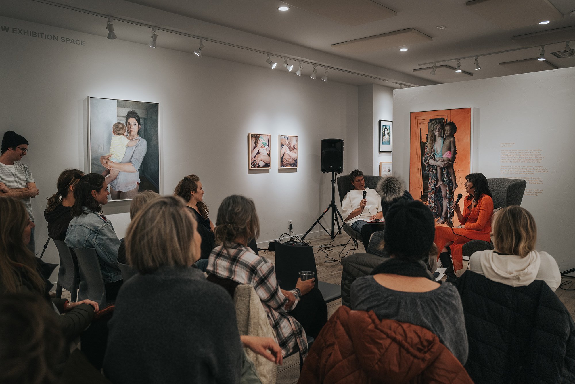Artist's Talk at the Art Base