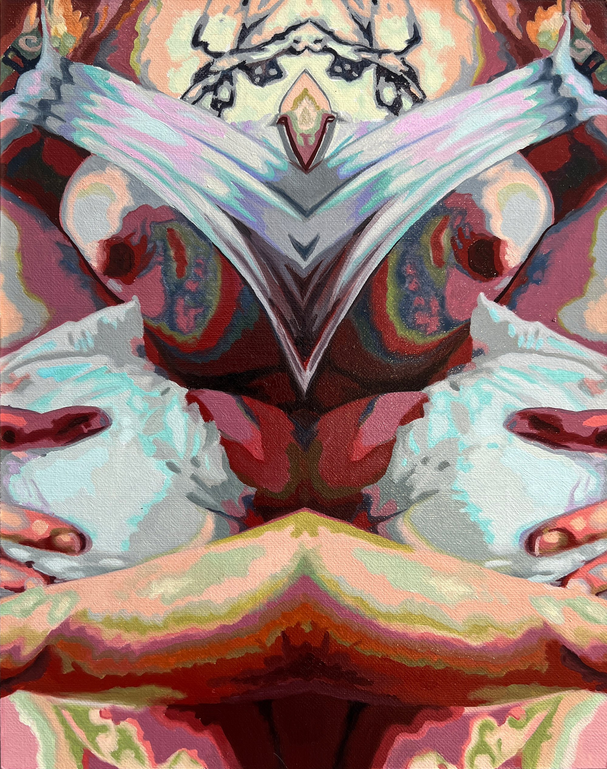 Coherence, 2023, Oil on panel, 8 x 10”