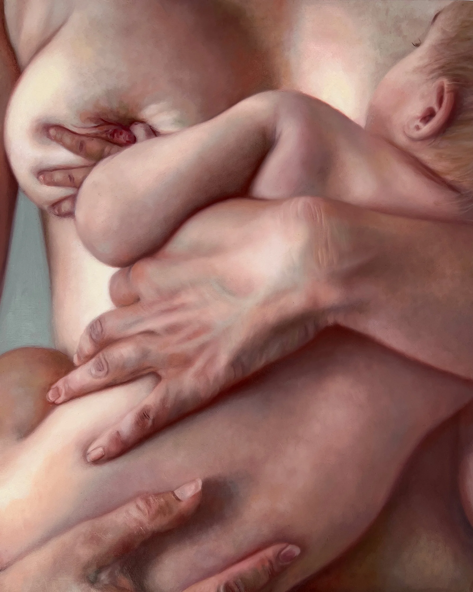 Untitled 2019, 2019, Oil on panel, 16 x 20”