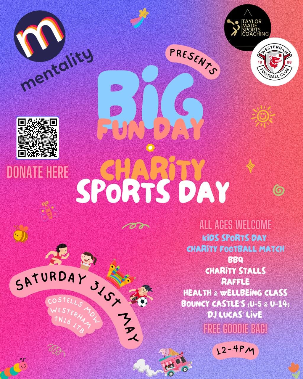 Big Fun day Sports day charity event