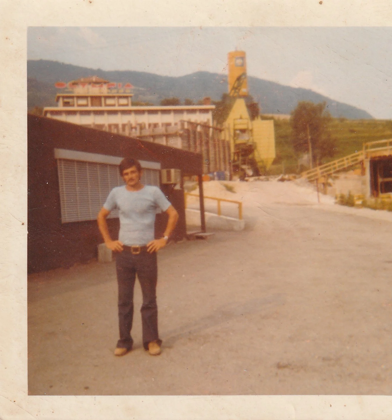 Gojko u Švicarskoj 1971.