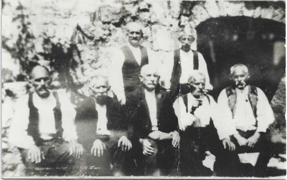 Živući starci Glibote 1940. godine