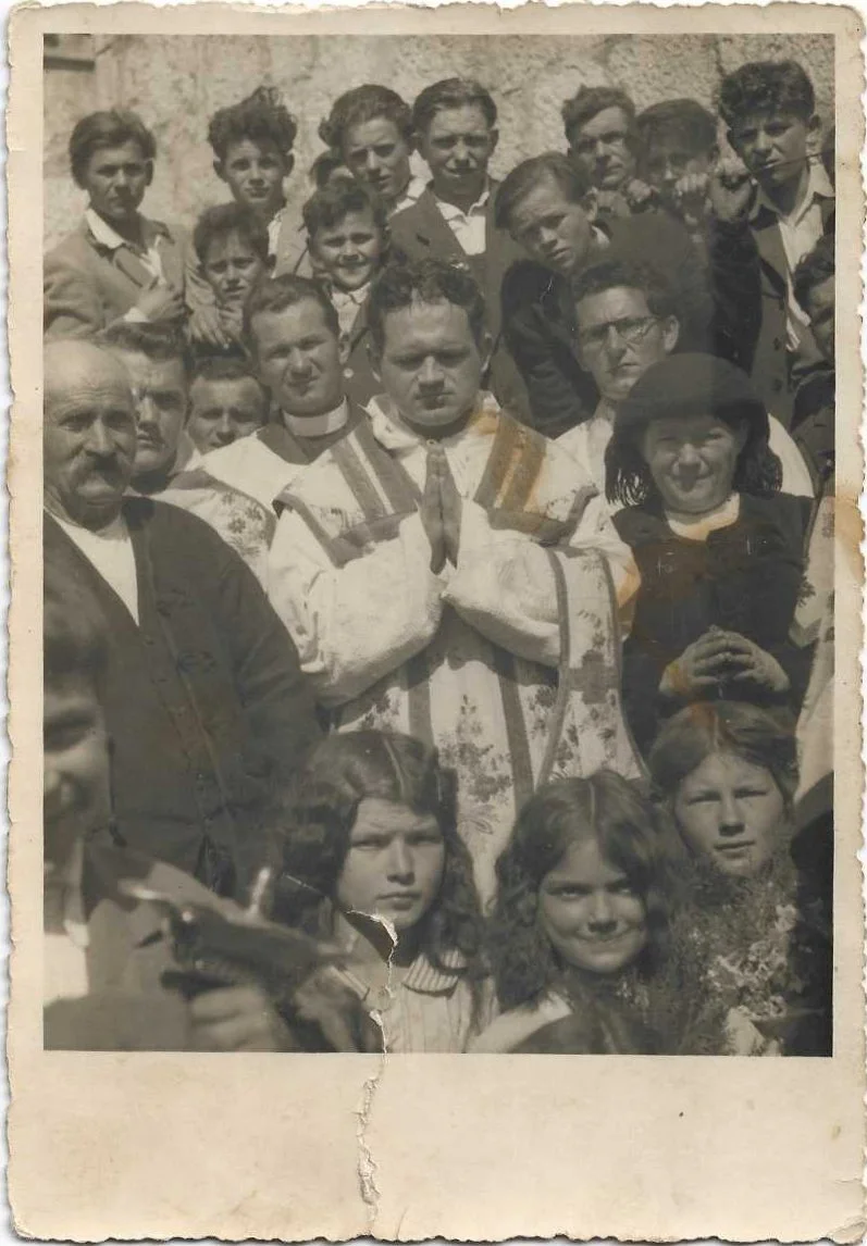 fra Vjenceslav Glibotić, brat Ljube i Bože Glibote