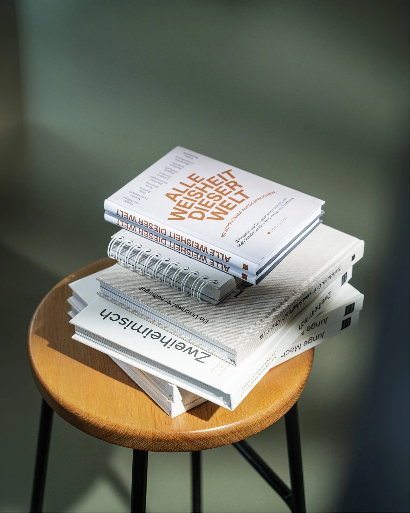 Alle Weisheit dieser Welt

#bookdesing #editorialdesign #editiondecaro #2024