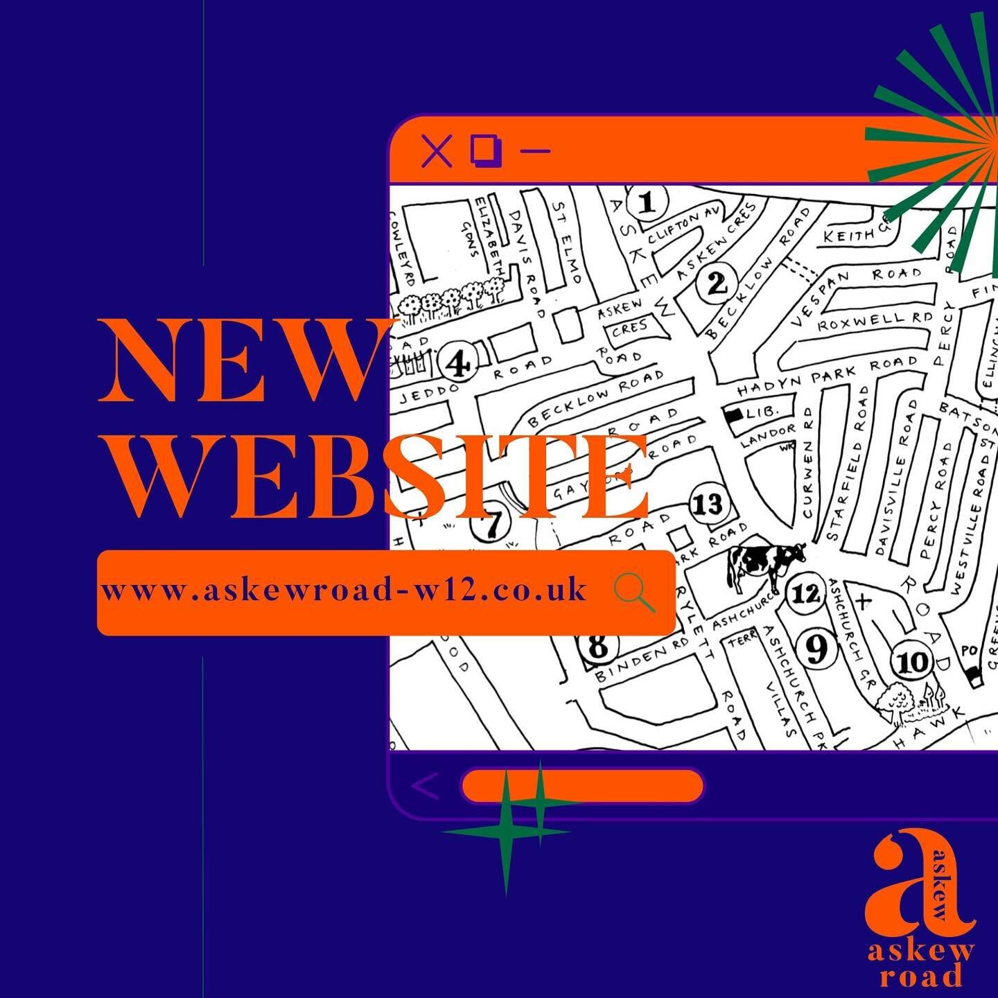 Head to www.askewroad-w12.co.uk to learn more about how we&rsquo;re helping to make the most of our high street, Askew Road Business Association, the Askew Magazine, local history and important information about news and events

The link is in our bi